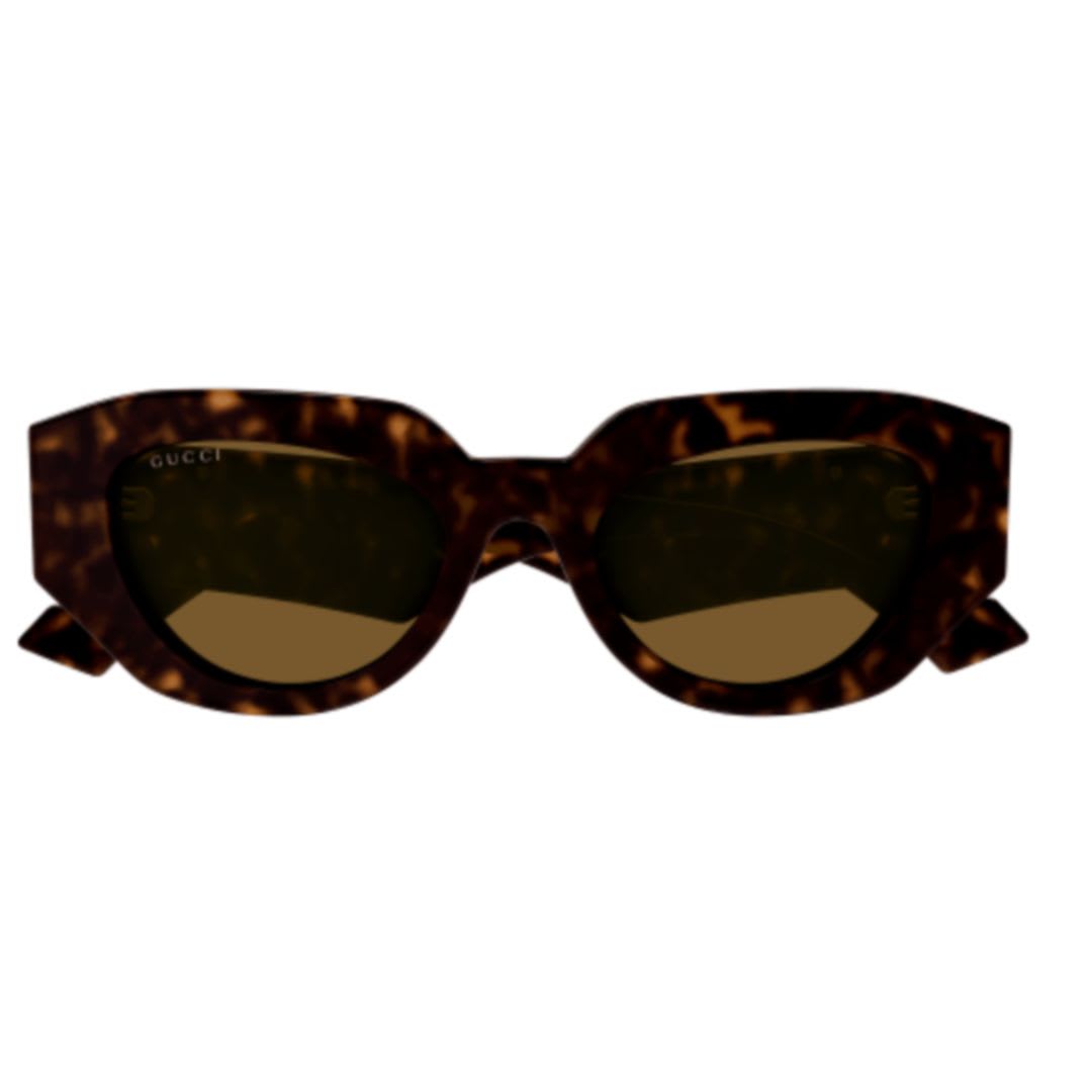 Gucci Eyewear Gg1421s002 Havana Havana Brown