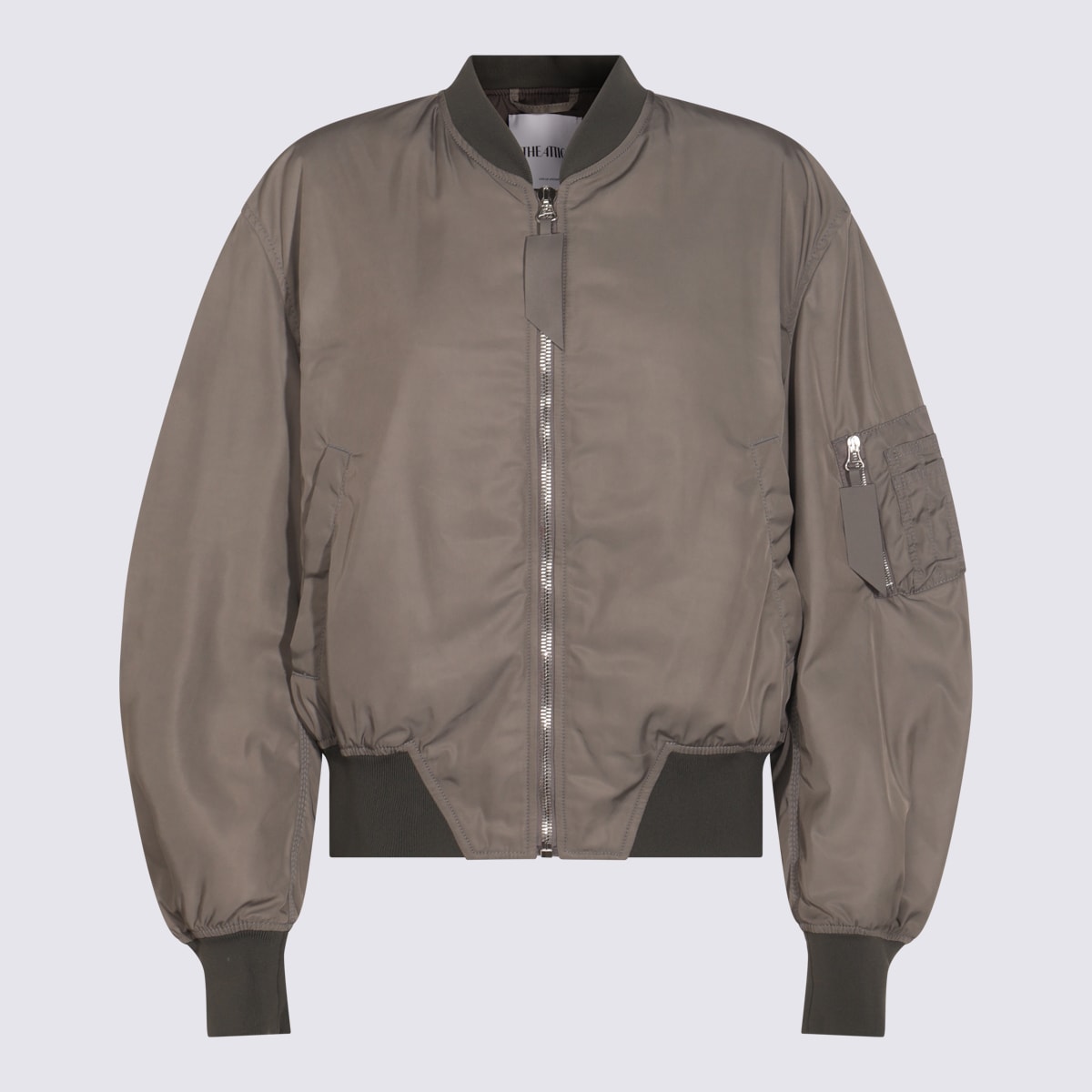 The Attico Grey Casual Jacket