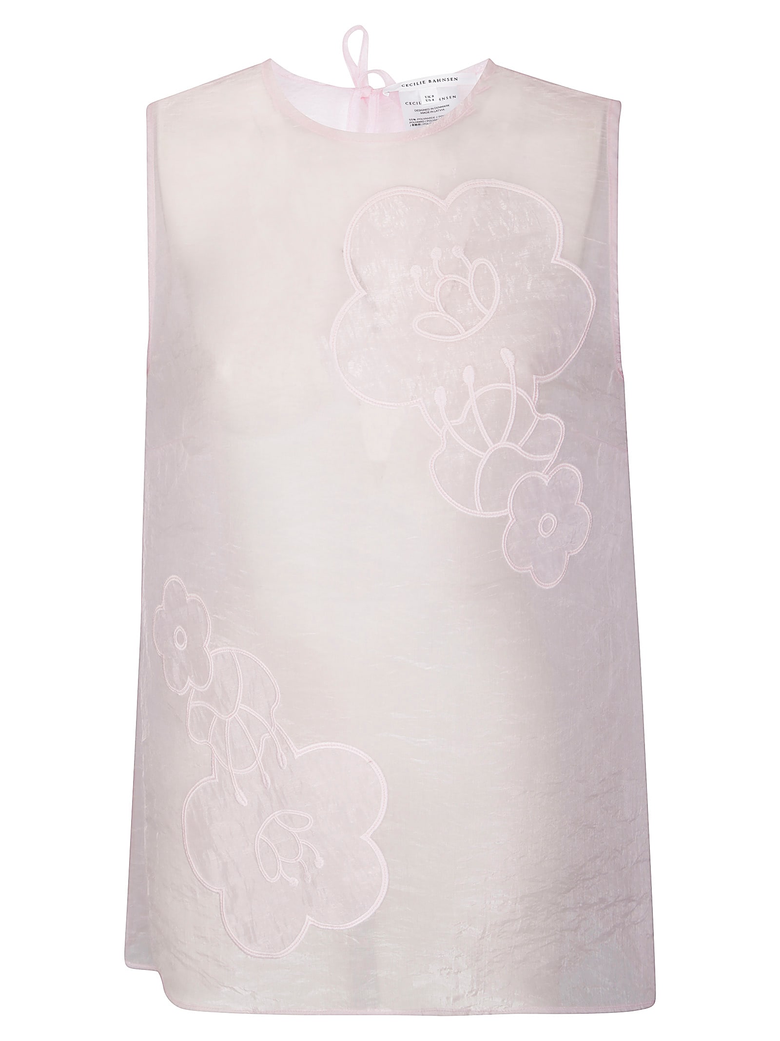 Cecilie Bahnsen Alba Top Liquid Myrtia