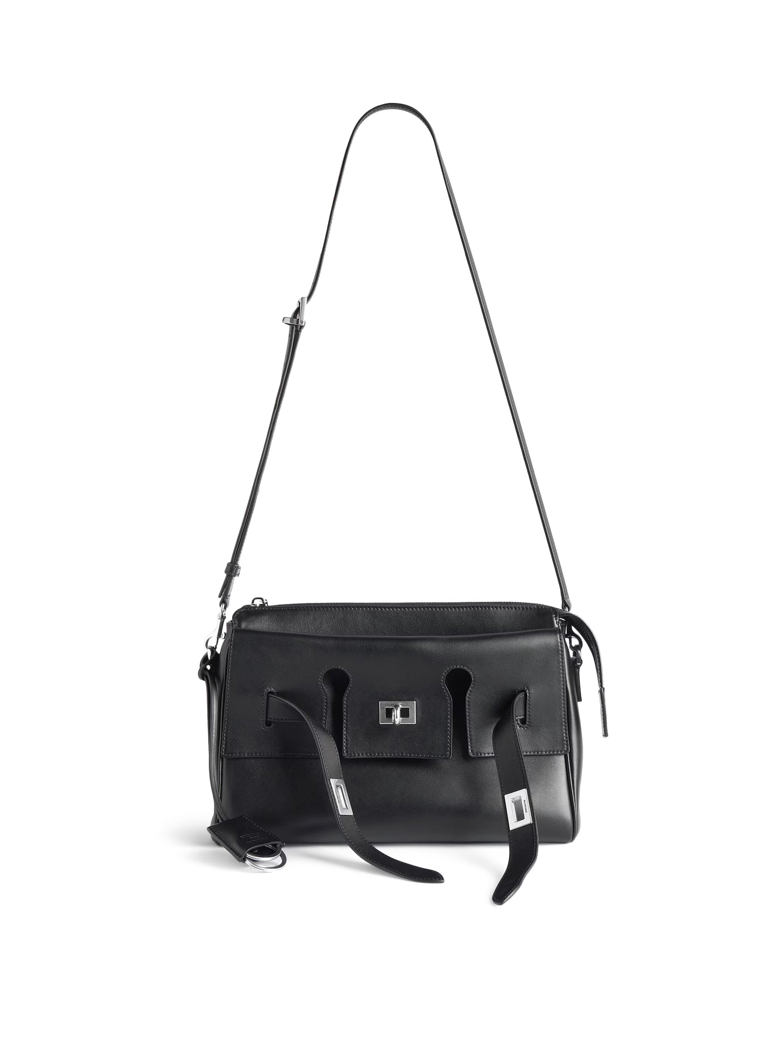 SMALL BEL AIR ZIP-UP MESSENGER BAG IN SMOOTH CALFSKIN - Balenciaga - Man
