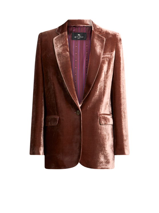 Etro, Veste En Velours, Femme, Taille 36