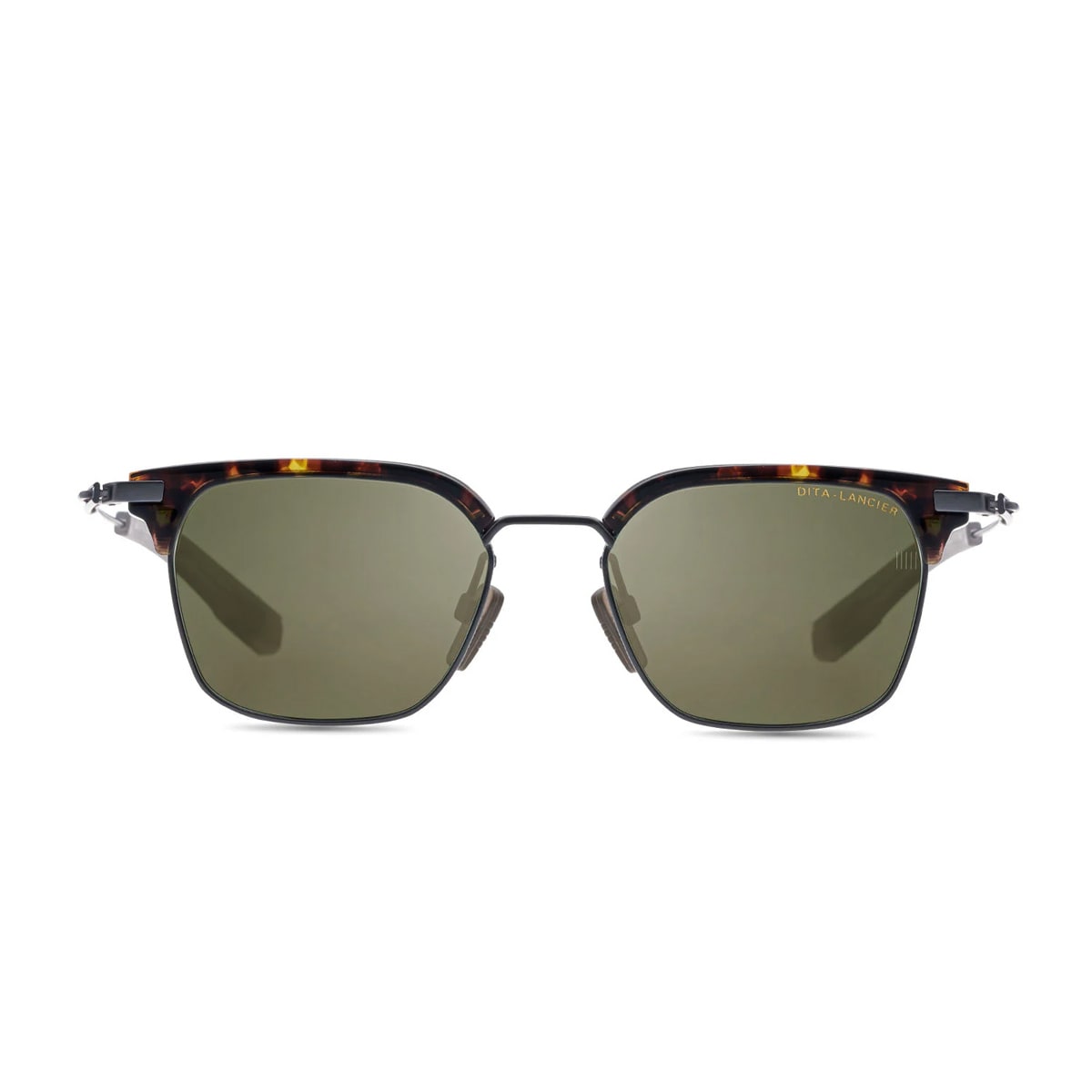 Dita Lancier Lsa 410 03 Havana/ Black Gun Sunglasses