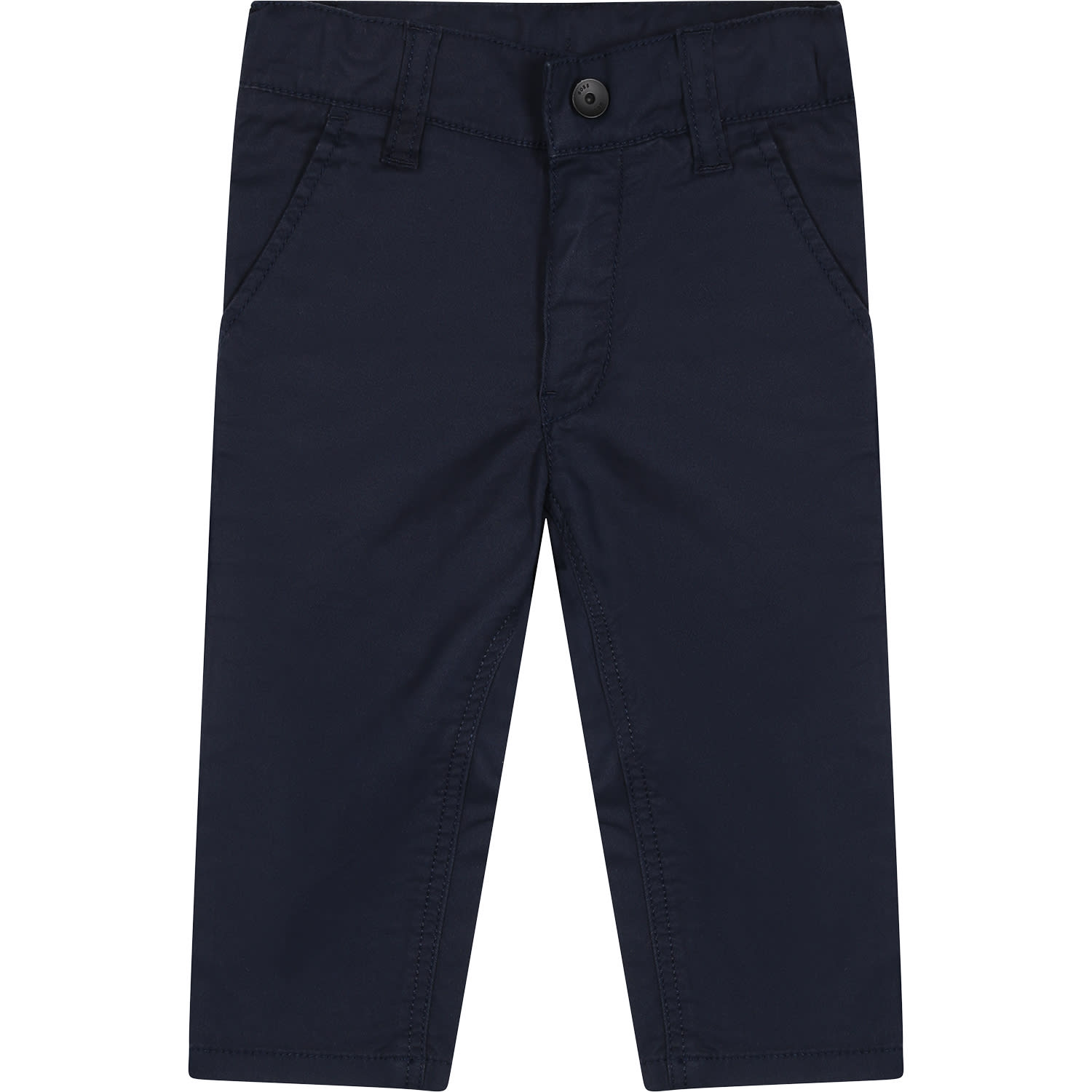 Hugo Boss Blue Casual Trouser For Baby Boy