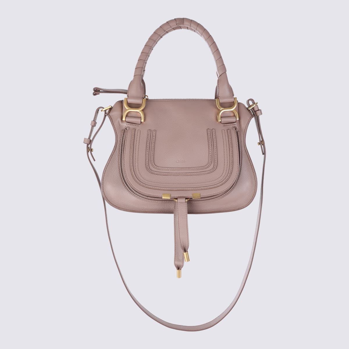 Chloé Rose Small Marcie Top Handle Bag