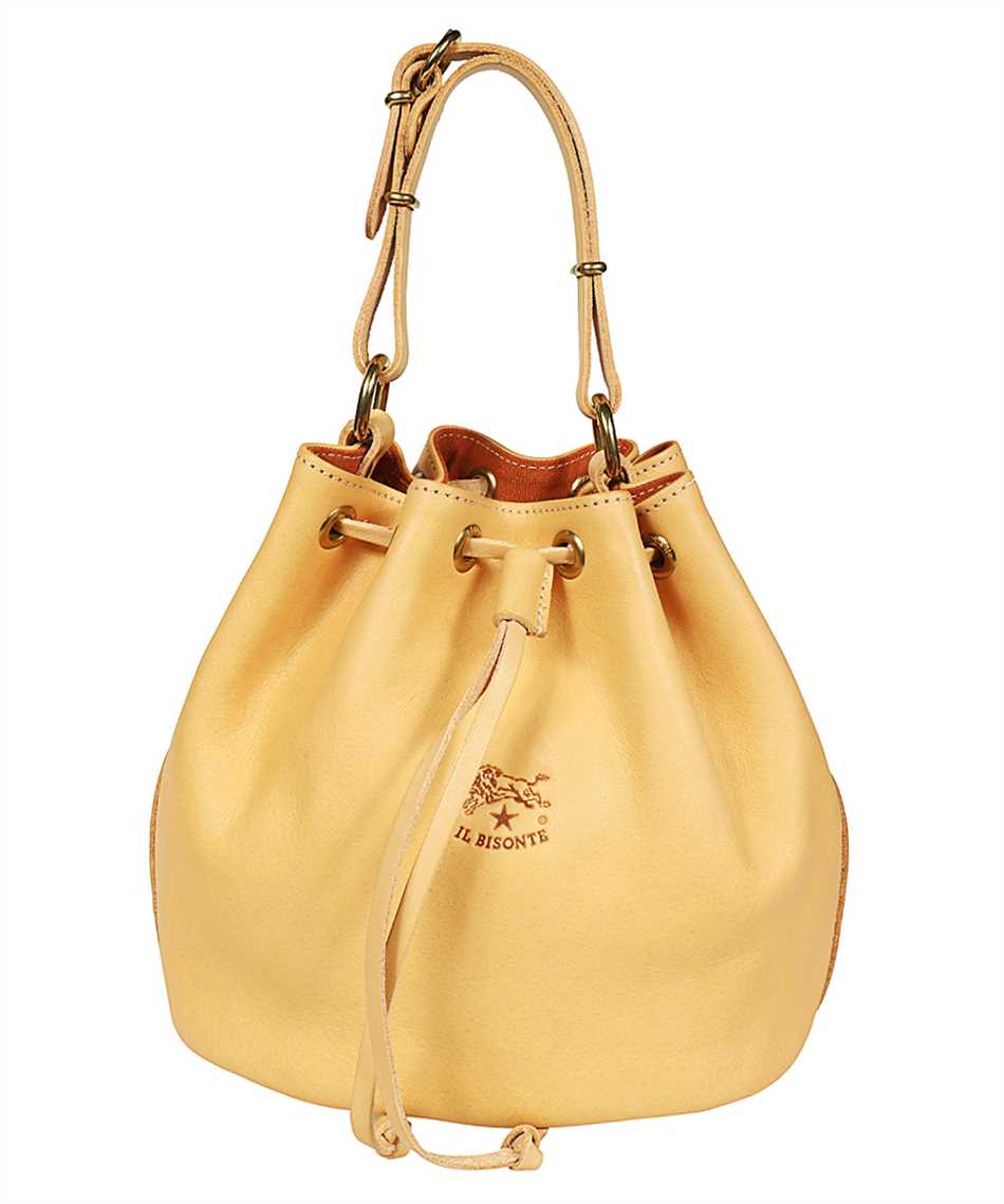 Il Bisonte Leather Bucket Bag