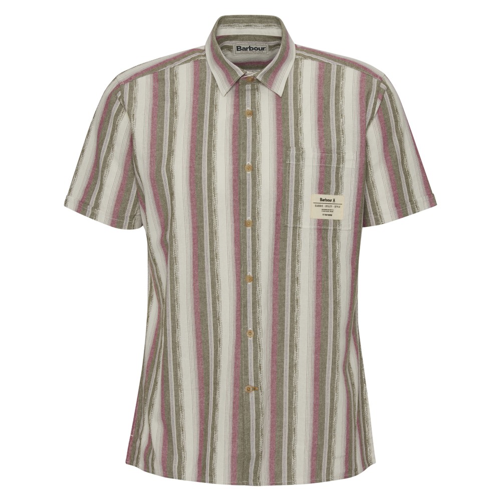 Lipton Striped Short Sleeve Relaxed Fit Shirt