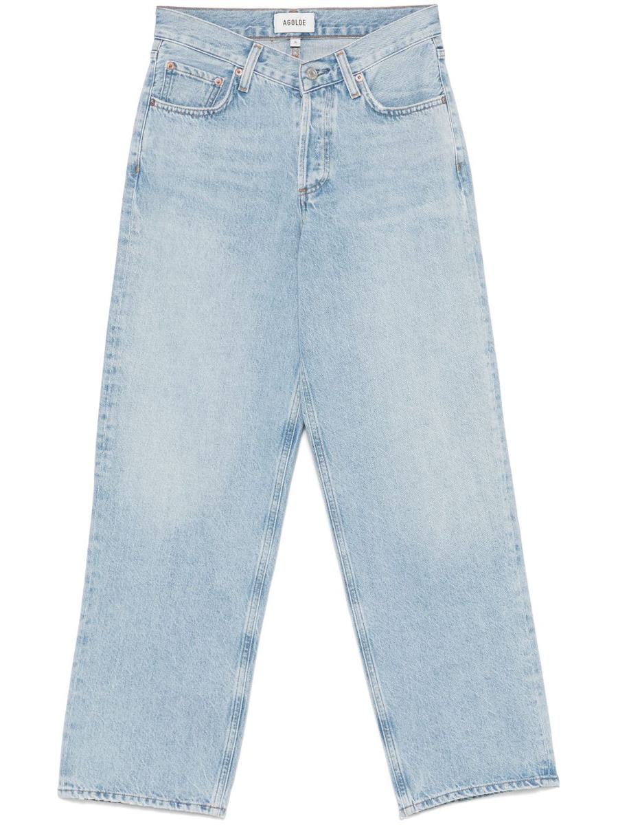 Agolde V-Waist Baggy Denim Jeans