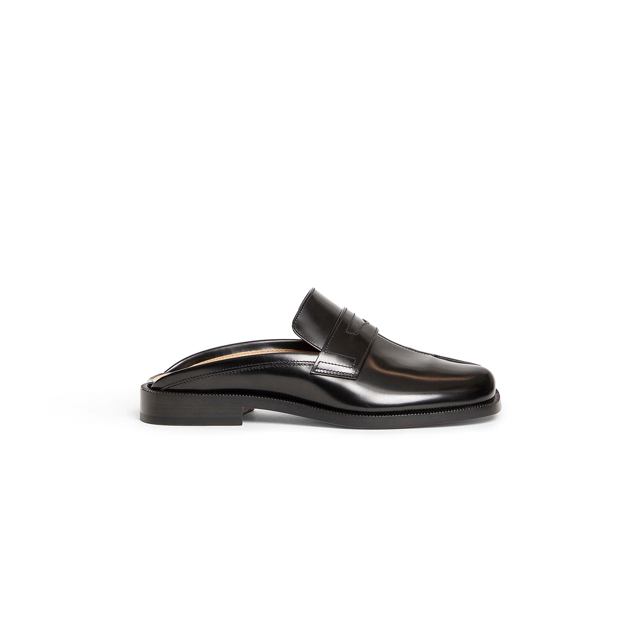 Open Back Tabi Loafers