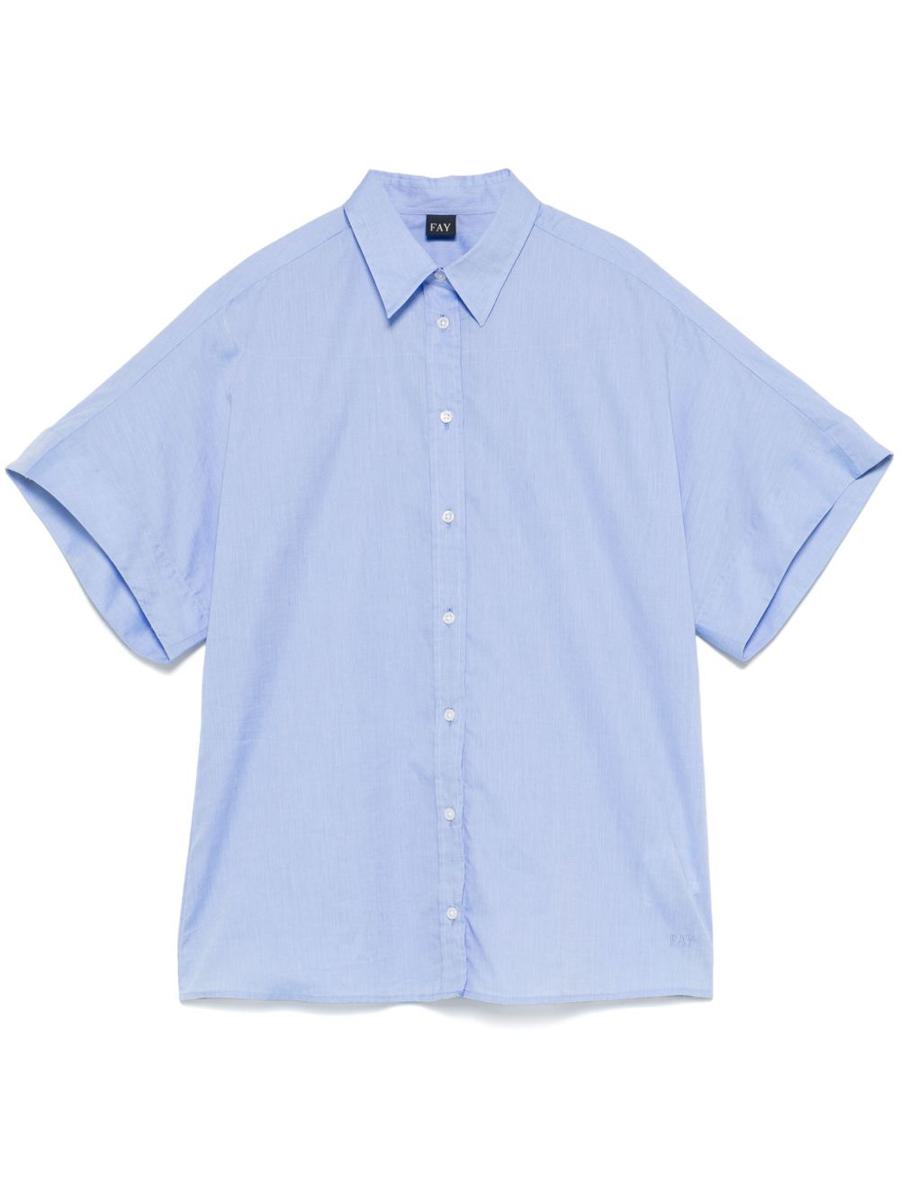Fay Shirt With Short Raglan Sleeves