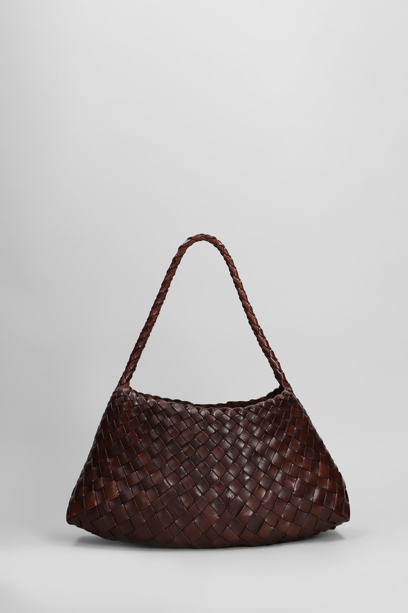 Dragon Diffusion Rosanna Mini Hand Bag In Brown Leather