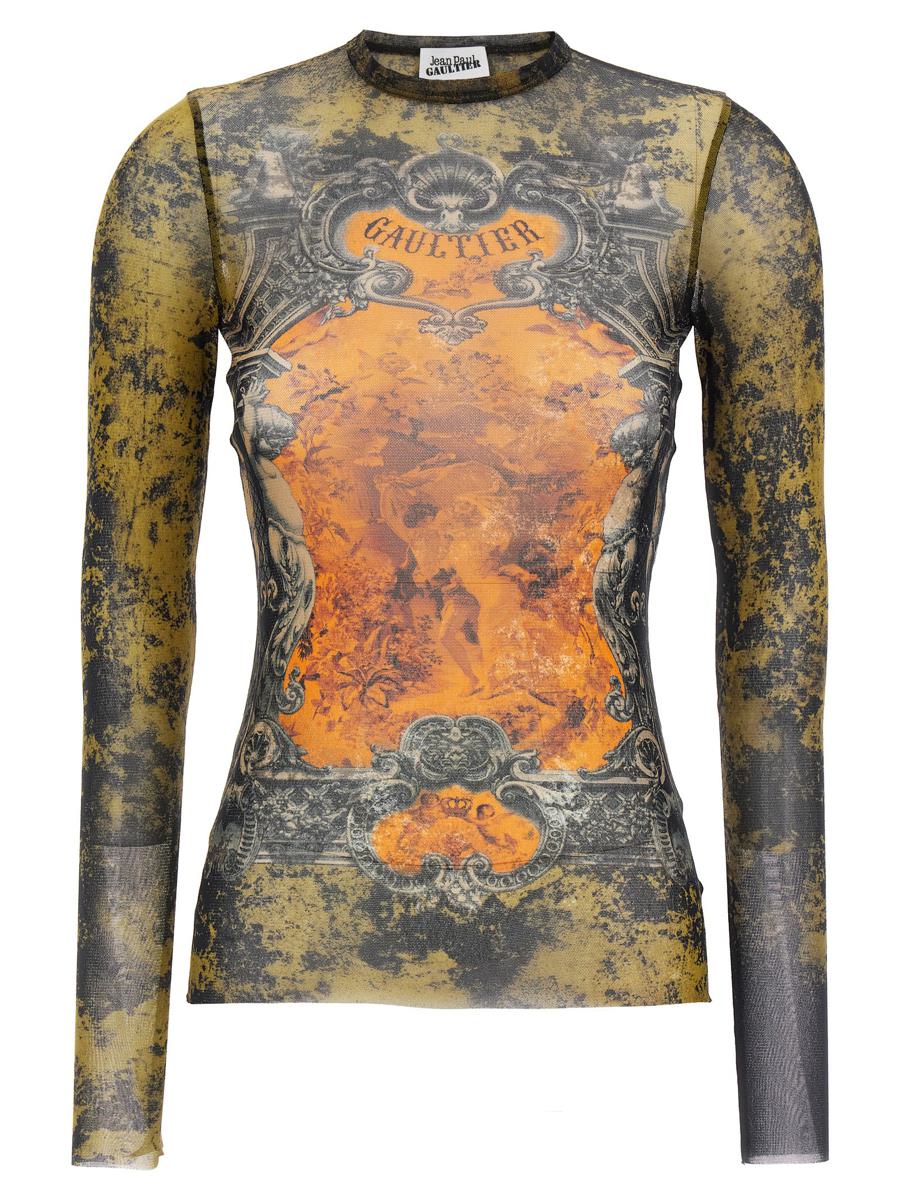 Jean Paul Gaultier 'Médaillon' Top