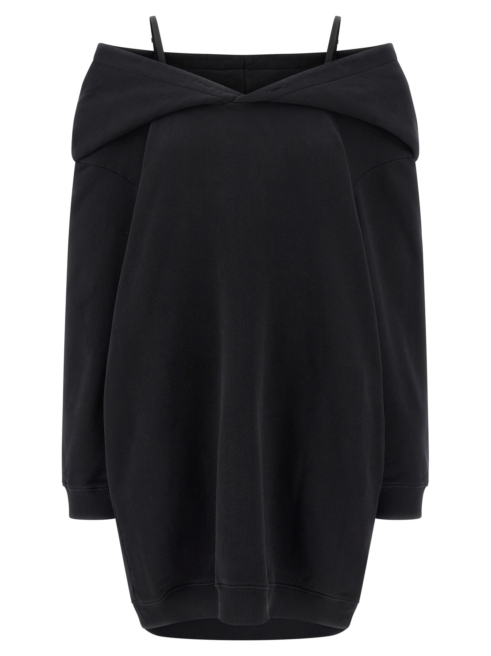 MM6 Maison Margiela Off-shoulder Hooded Dress