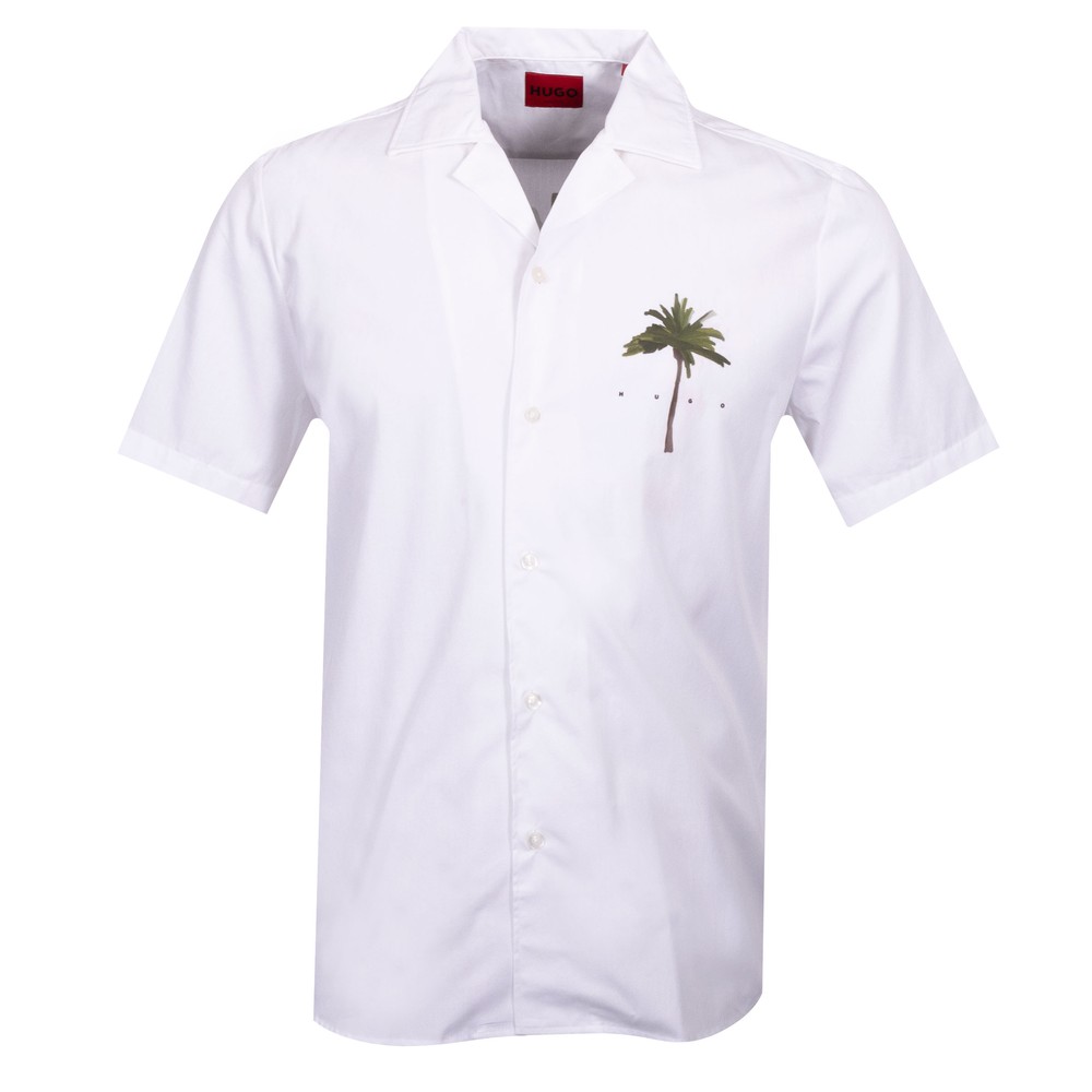 Ellino Palm Tree Short Sleeve Shirt