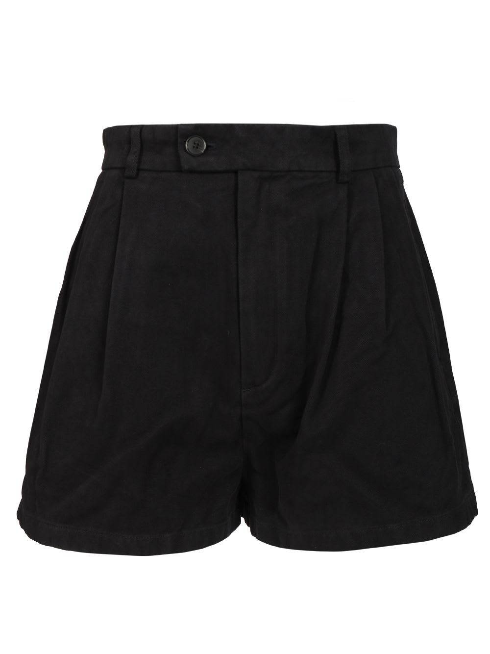 Filippa K High Waist Pleated Shorts