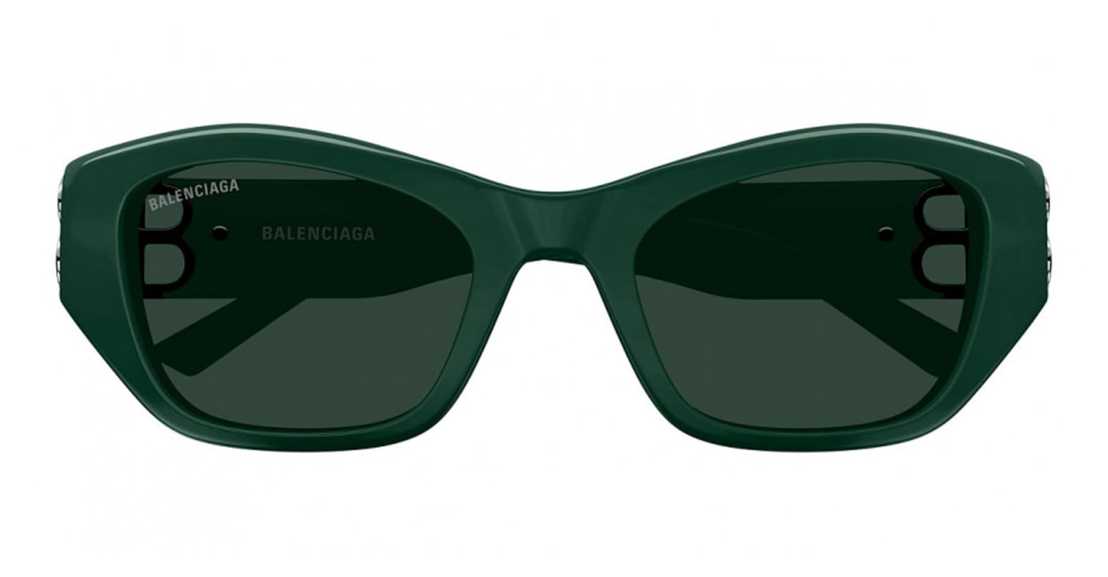 Balenciaga Eyewear Bb0311sk-004 - Green Sunglasses