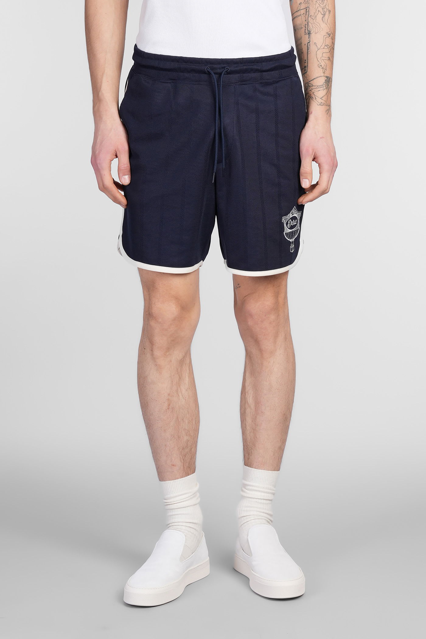 Drôle de Monsieur Shorts In Blue Polyester
