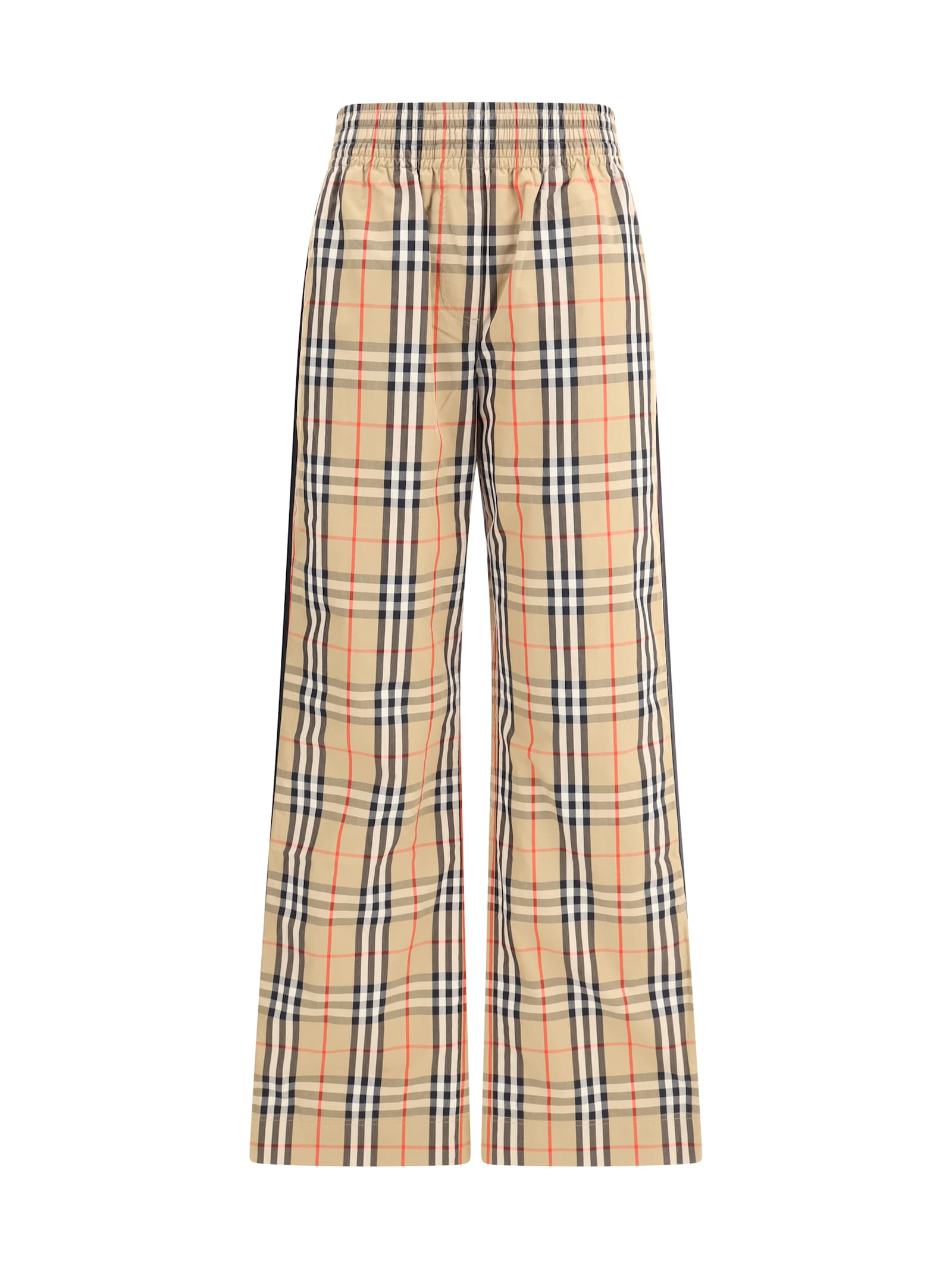 Burberry Check Cotton Pants
