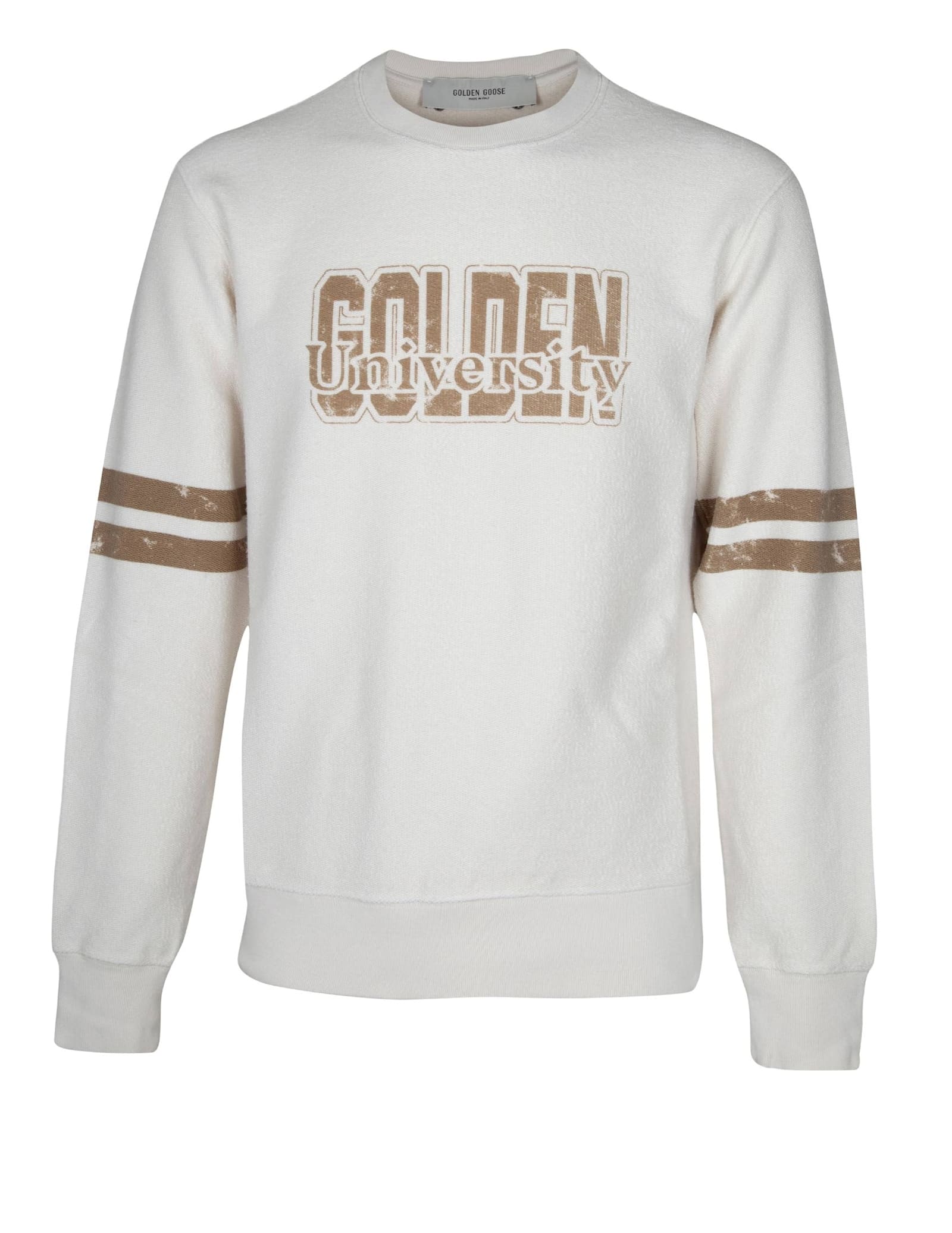 Golden Goose Journey Cotton Sweatshirt With Front Print