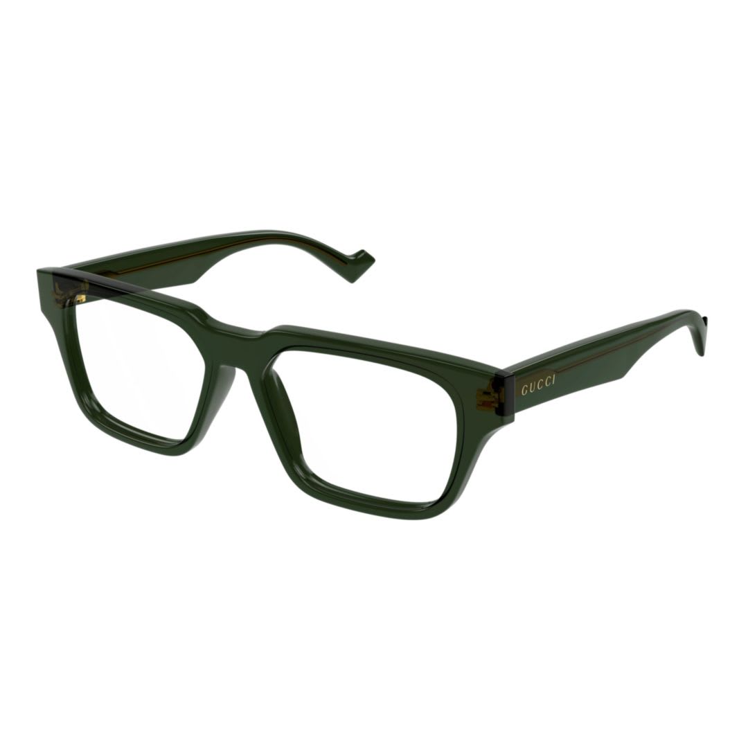 Gucci Eyewear Gg0963o003 Green Green Transpare