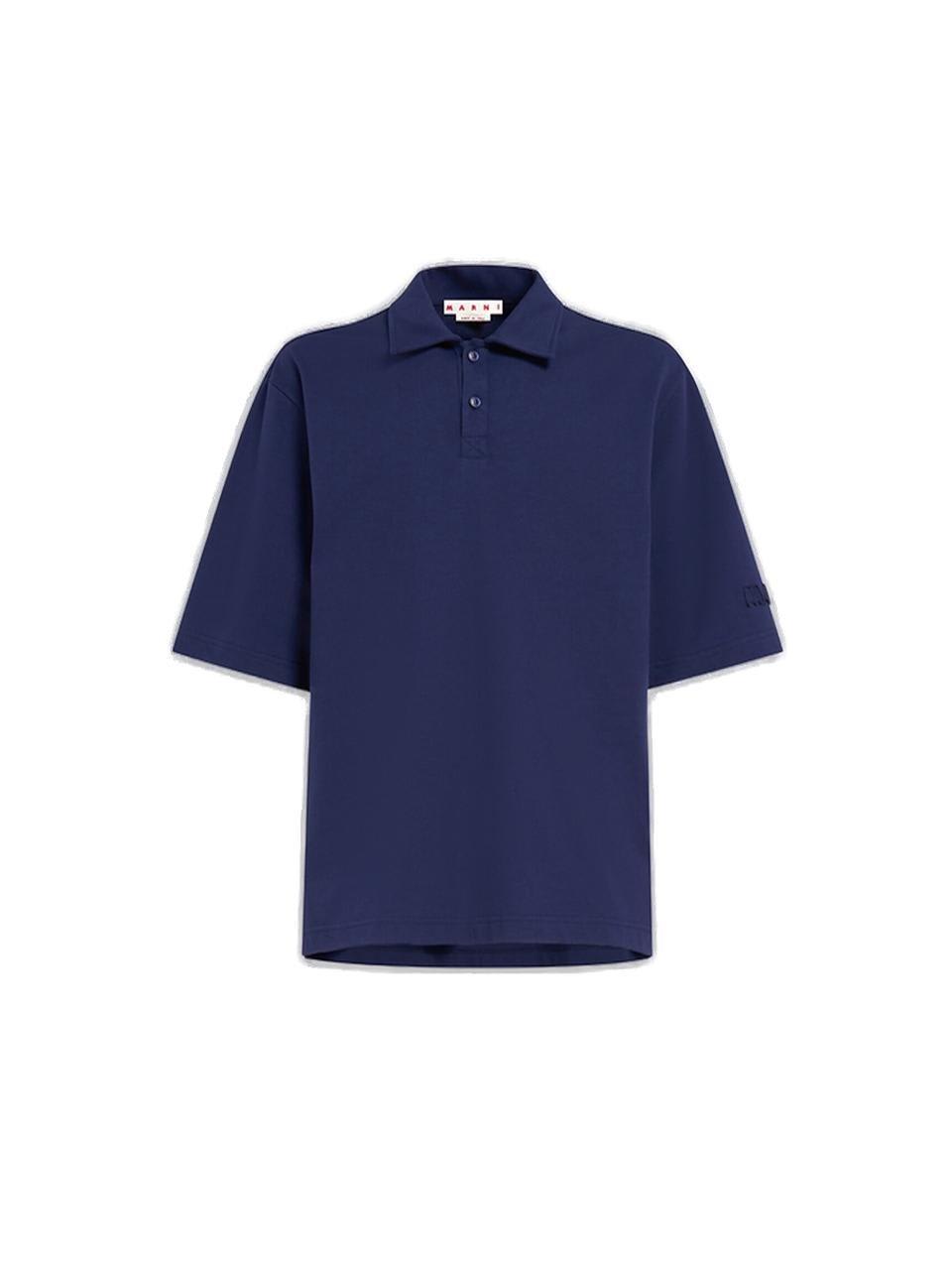 Marni Straight Hem Polo Shirt