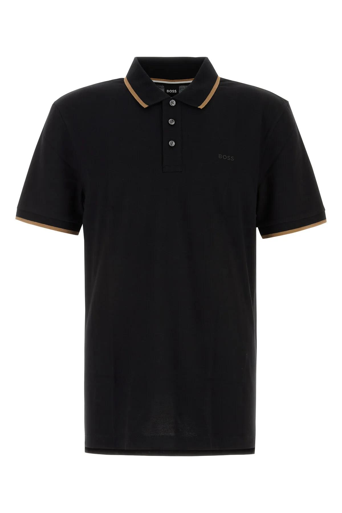 Hugo Boss Black Piquet Polo Shirt