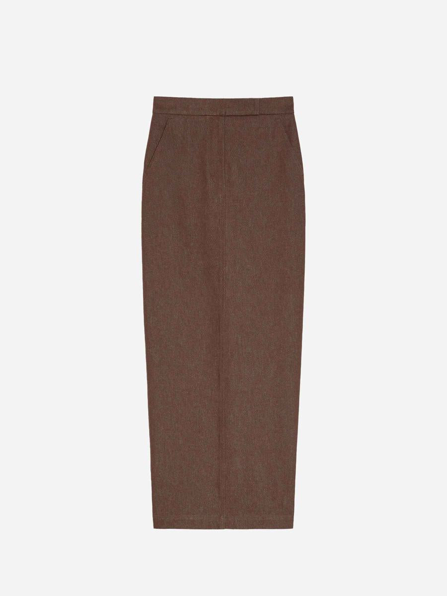 Max Mara Maxi Denim Skirt