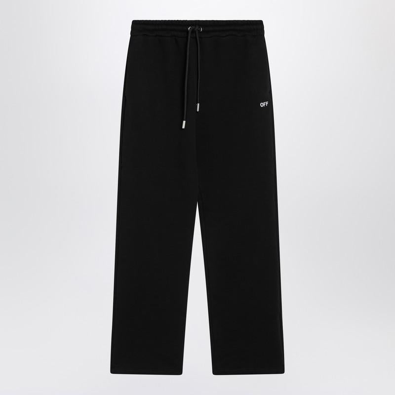 Off-White Jogging Trousers With Off Logo