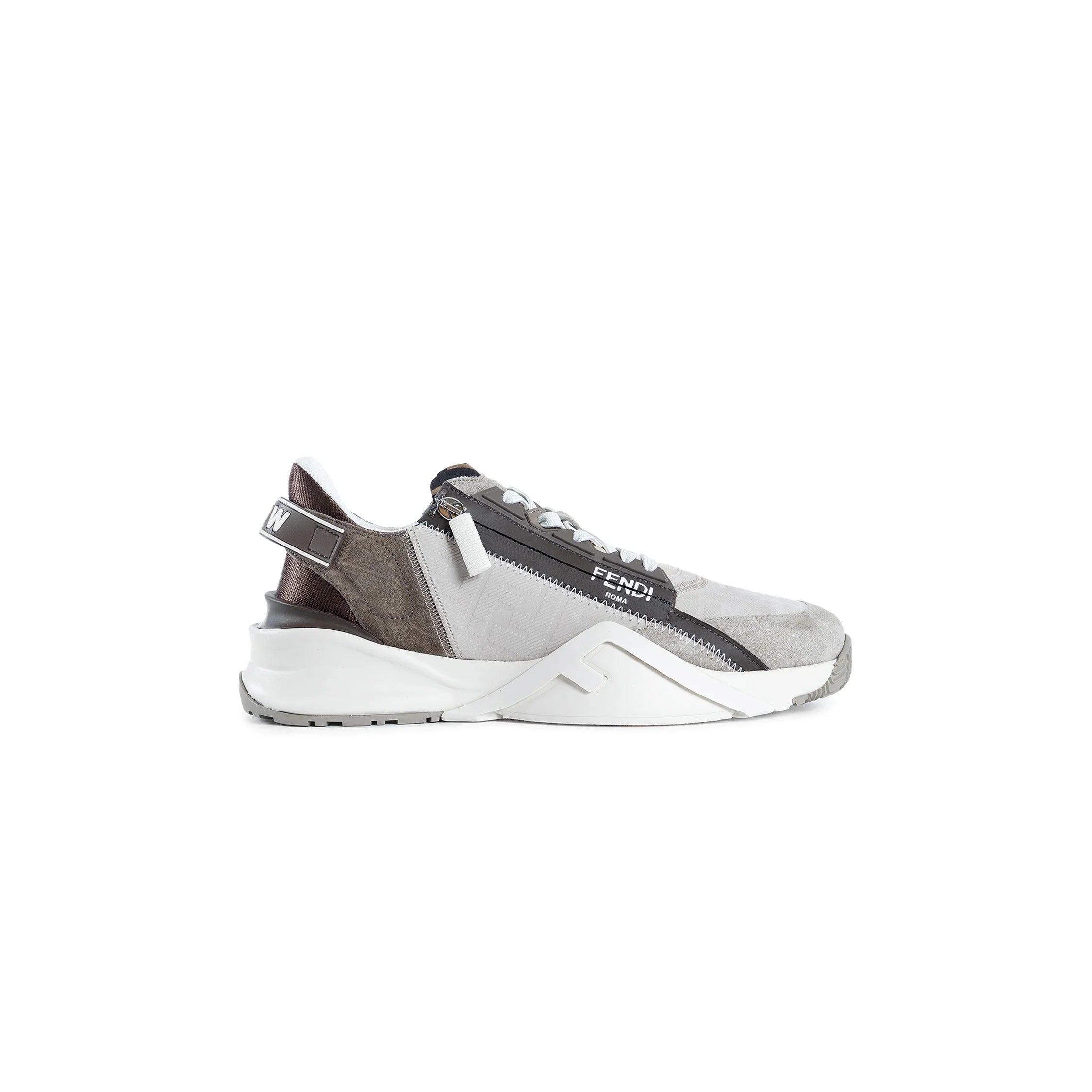 Flow nubuck leather sneakers