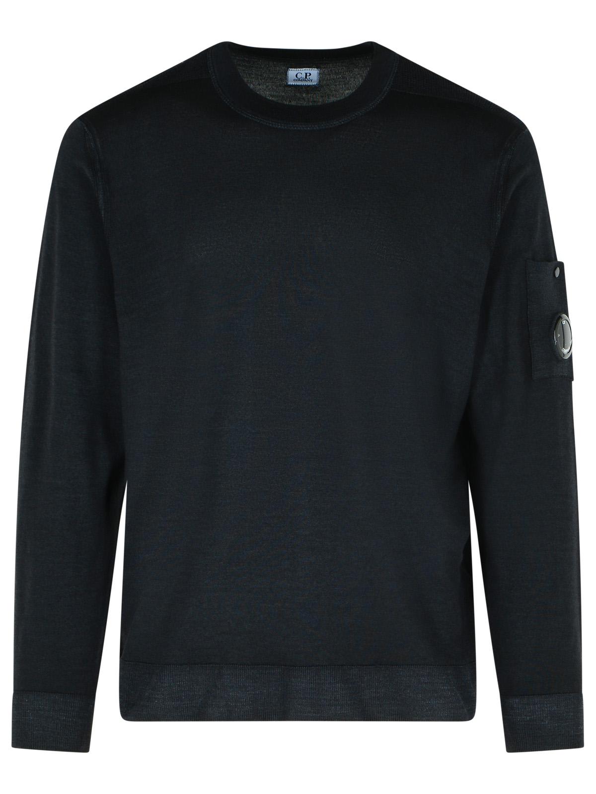 C. P. Company Black Wool Sweater
