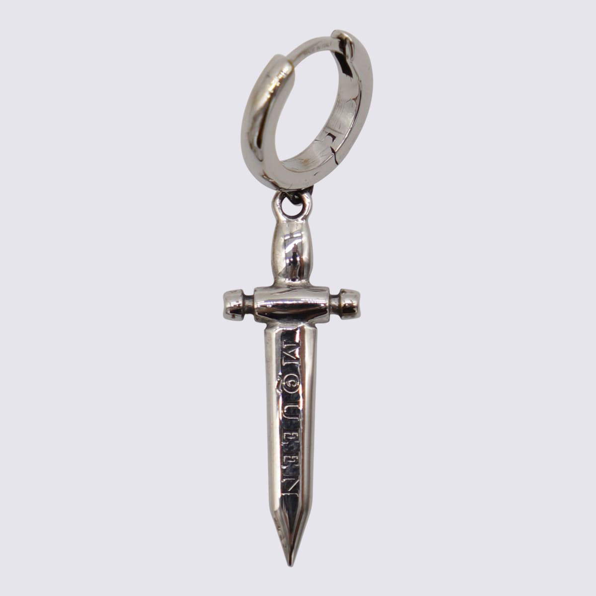 Alexander McQueen Silver Metal Earrings