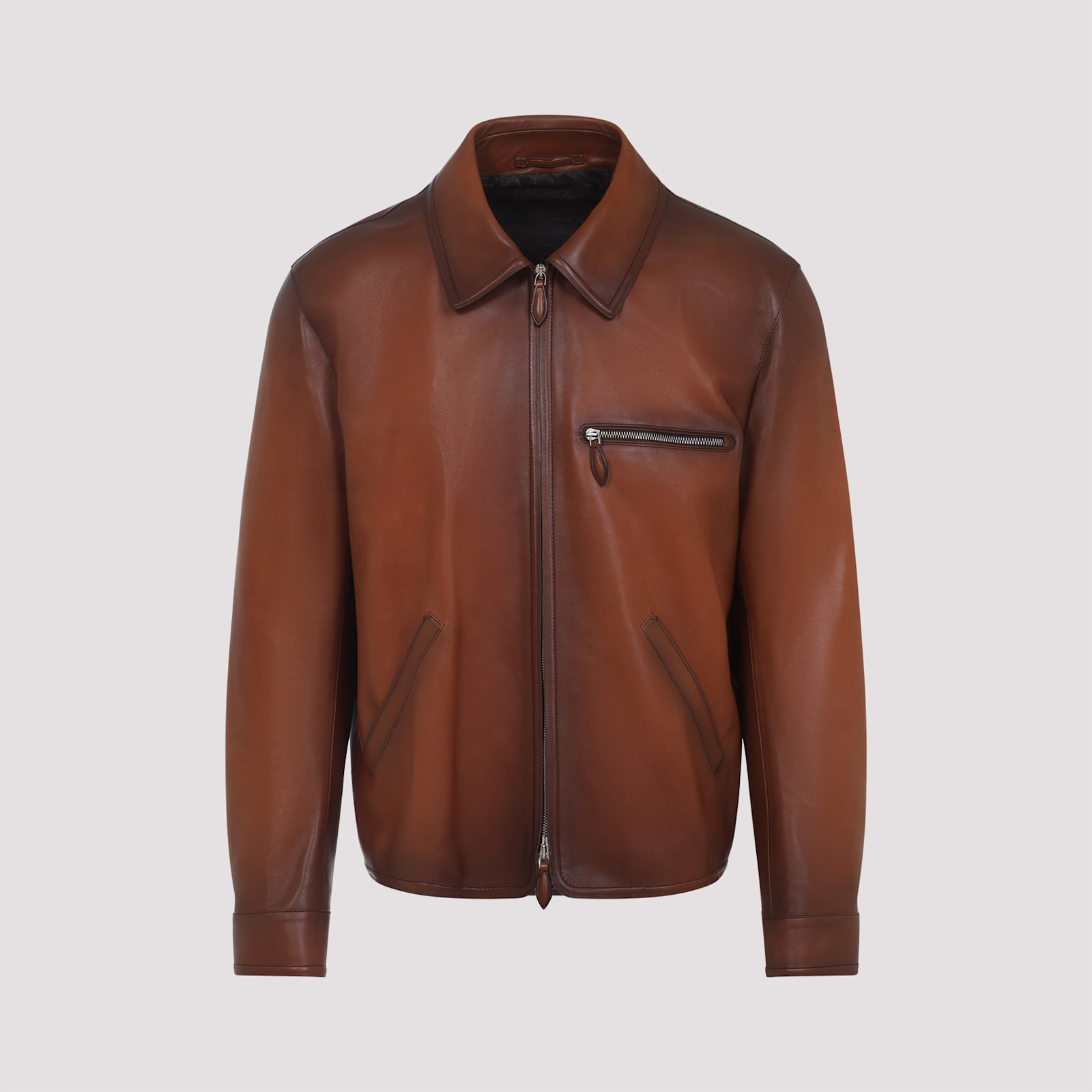 Berluti Leather Jacket