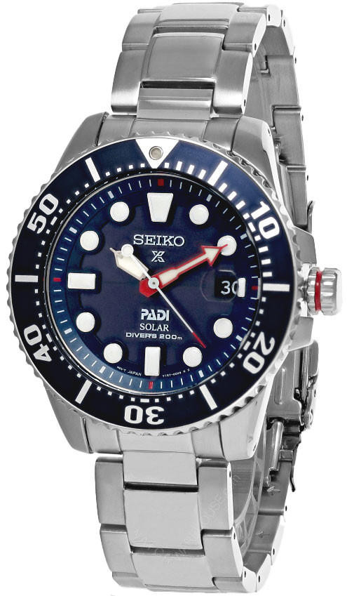 SEIKO Prospex PADI Special Edition Diver AUTO 43.5MM SS Men's Watch SNE549
