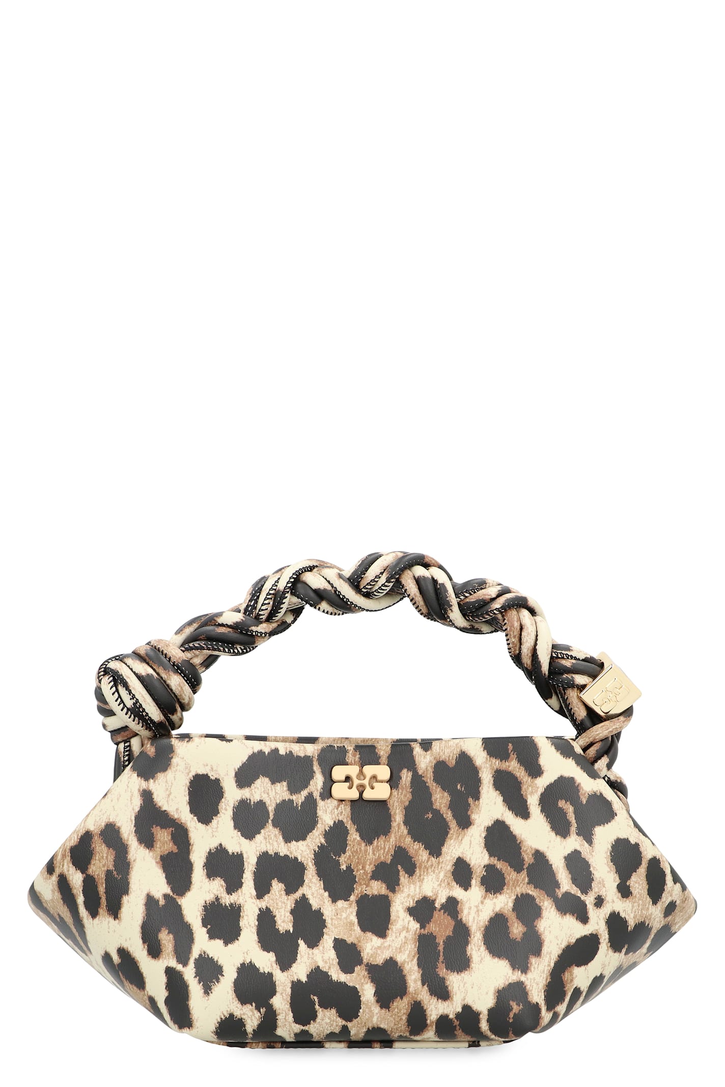 Ganni Bou Piccola Faux Leather Mini Hand Bag