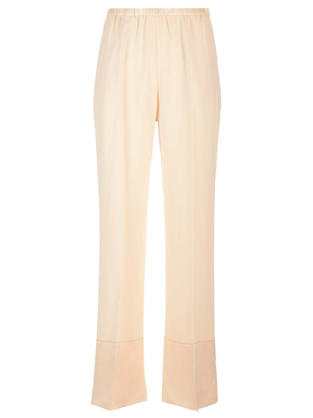 Forte_Forte Envers Satin Flared Pants