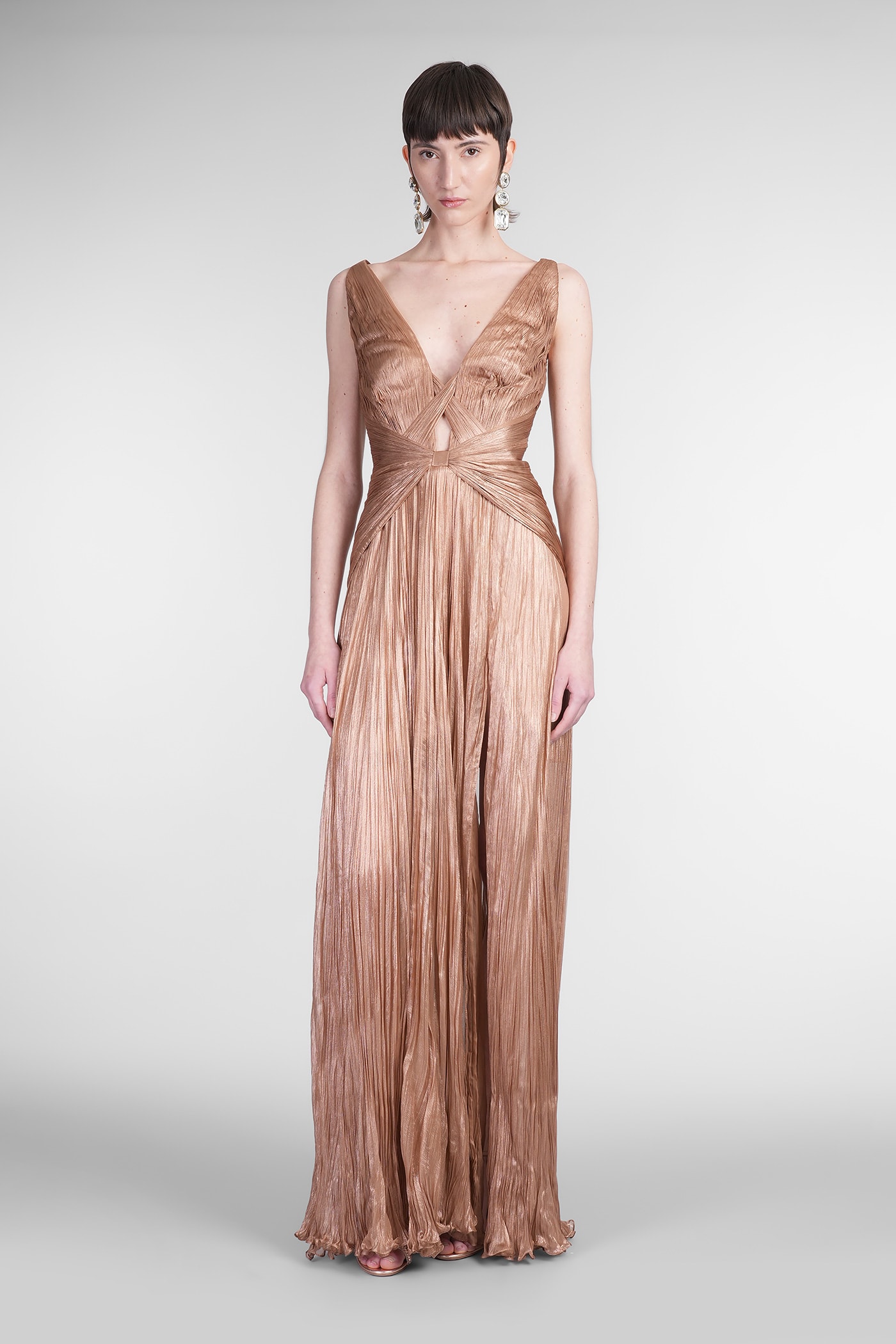 Iris Serban Letita In Brown Silk
