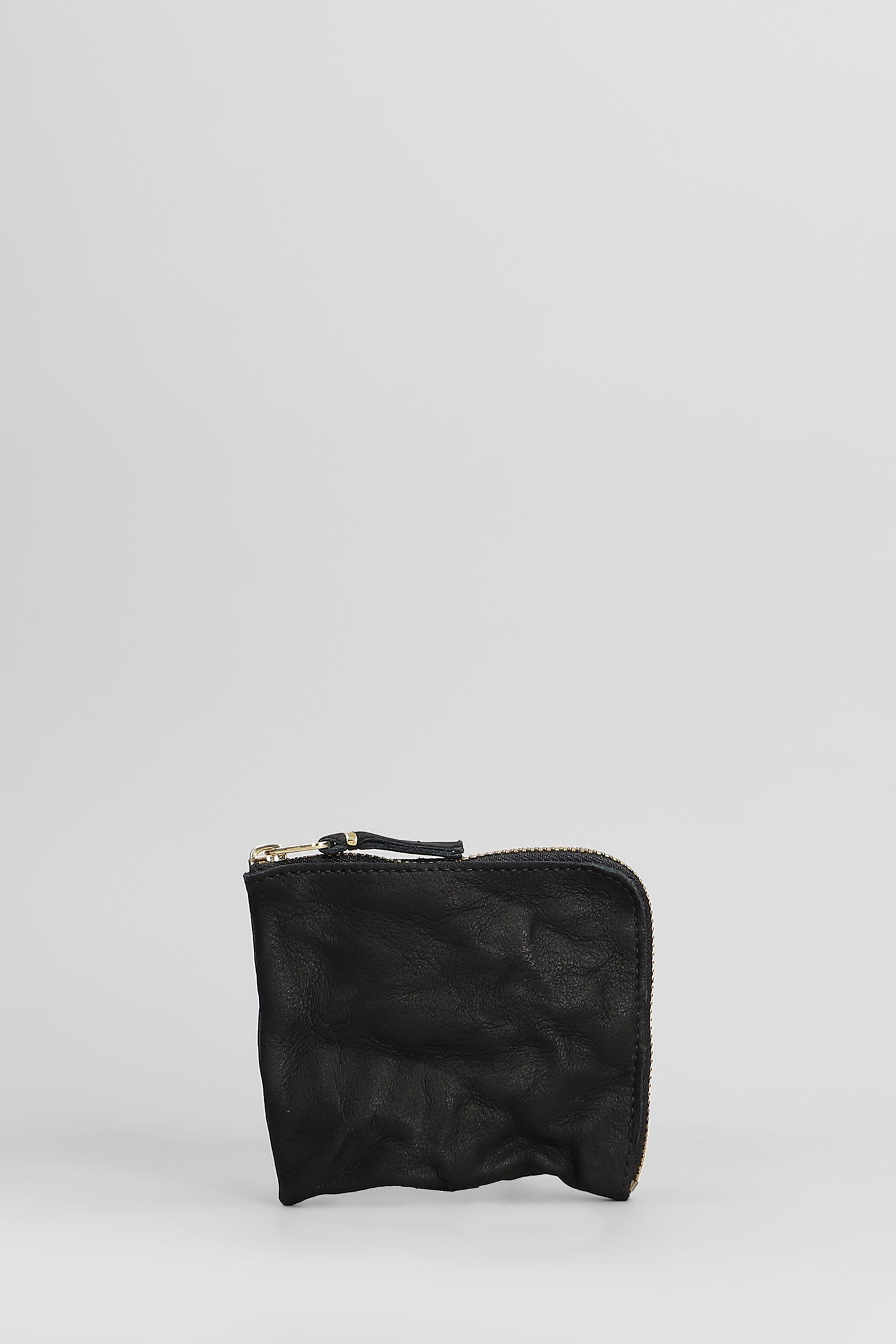 Comme des Garçons Wallet Wallet In Black Leather