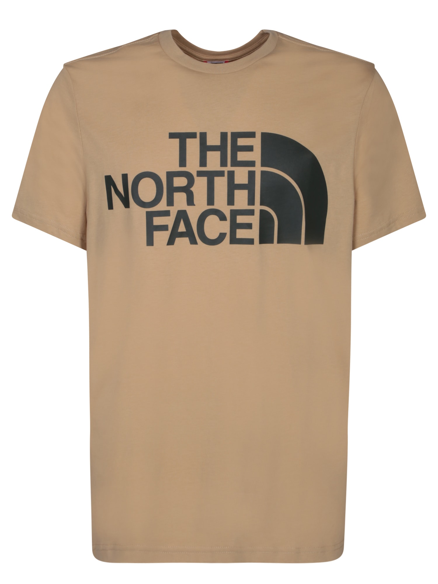 The North Face Logo Print T-shirt Beige