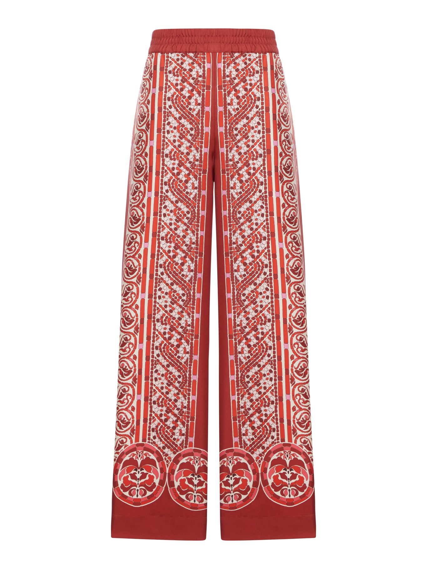 SILK PALAZZO TROUSERS - La Double J - Woman