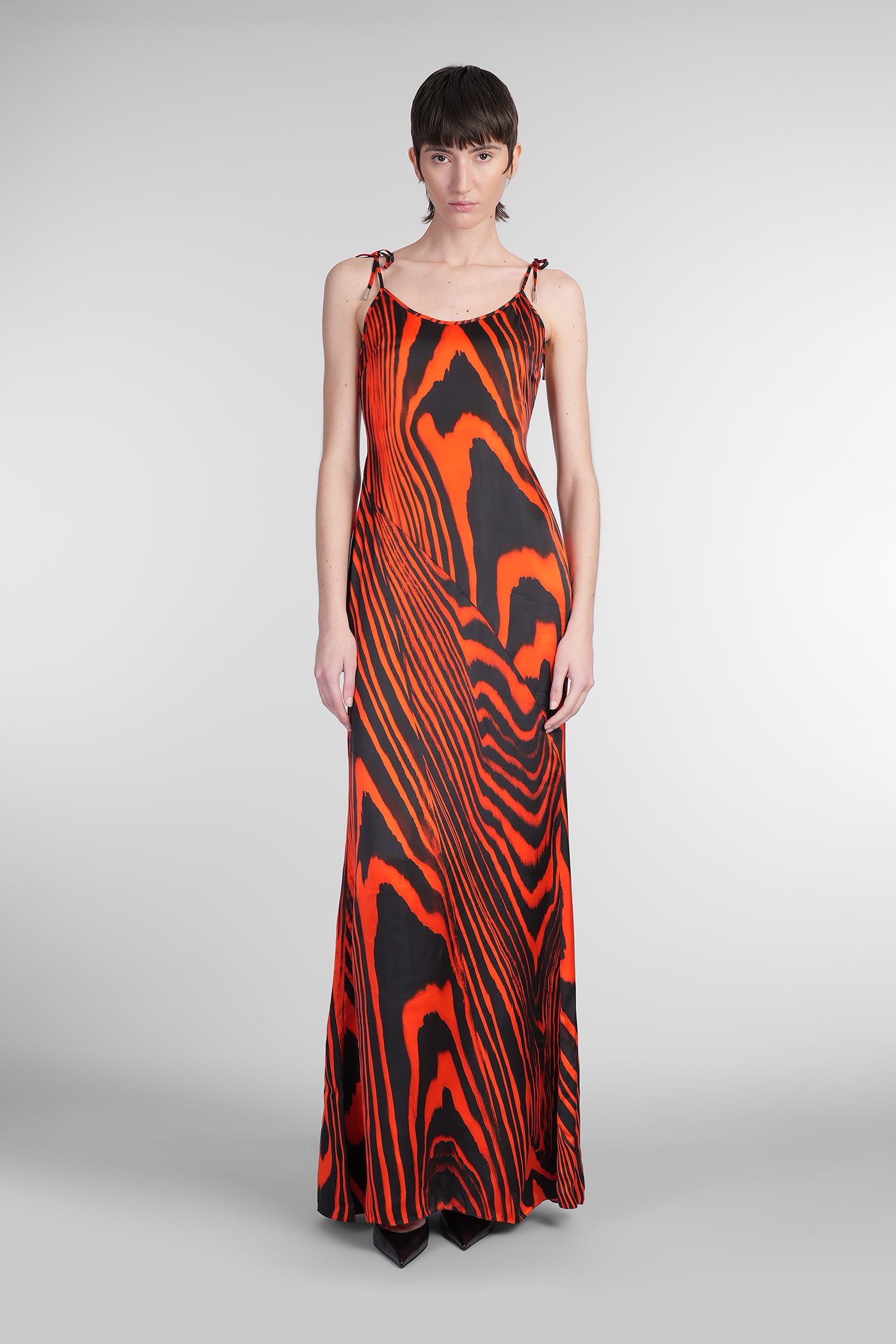 David Koma In Red Viscose