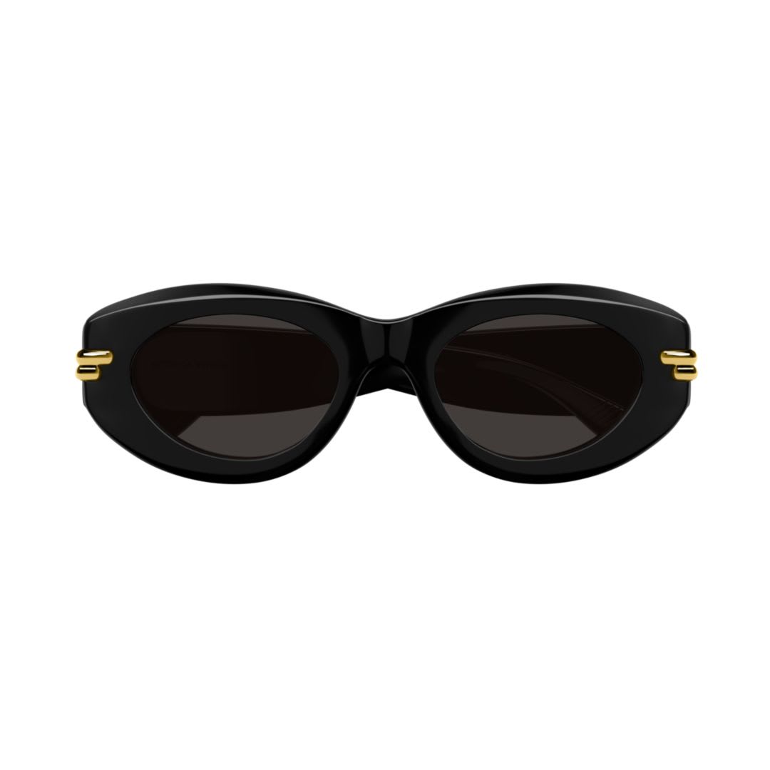 Bottega Veneta Eyewear Bv1322s-001 Black-black-grey
