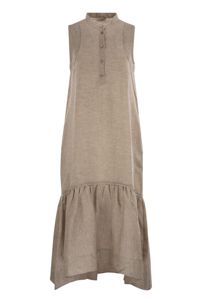 Peserico Linen Voile Long Dress