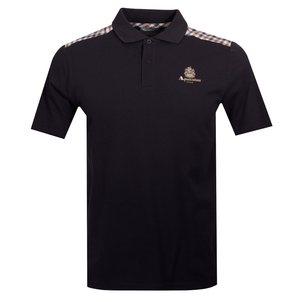 Club Check Detail Polo Shirt