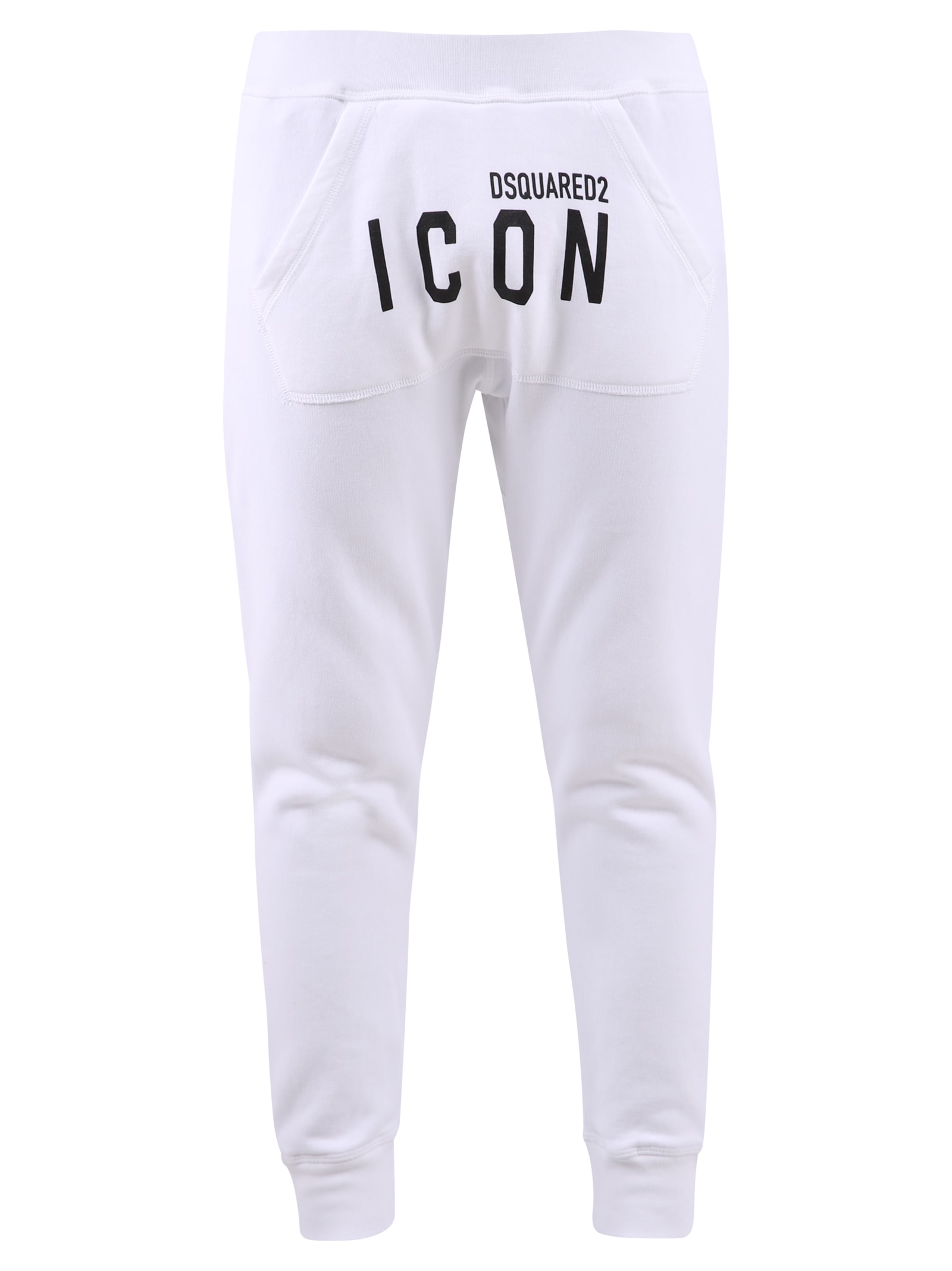Dsquared2 Printed Cotton Trousers