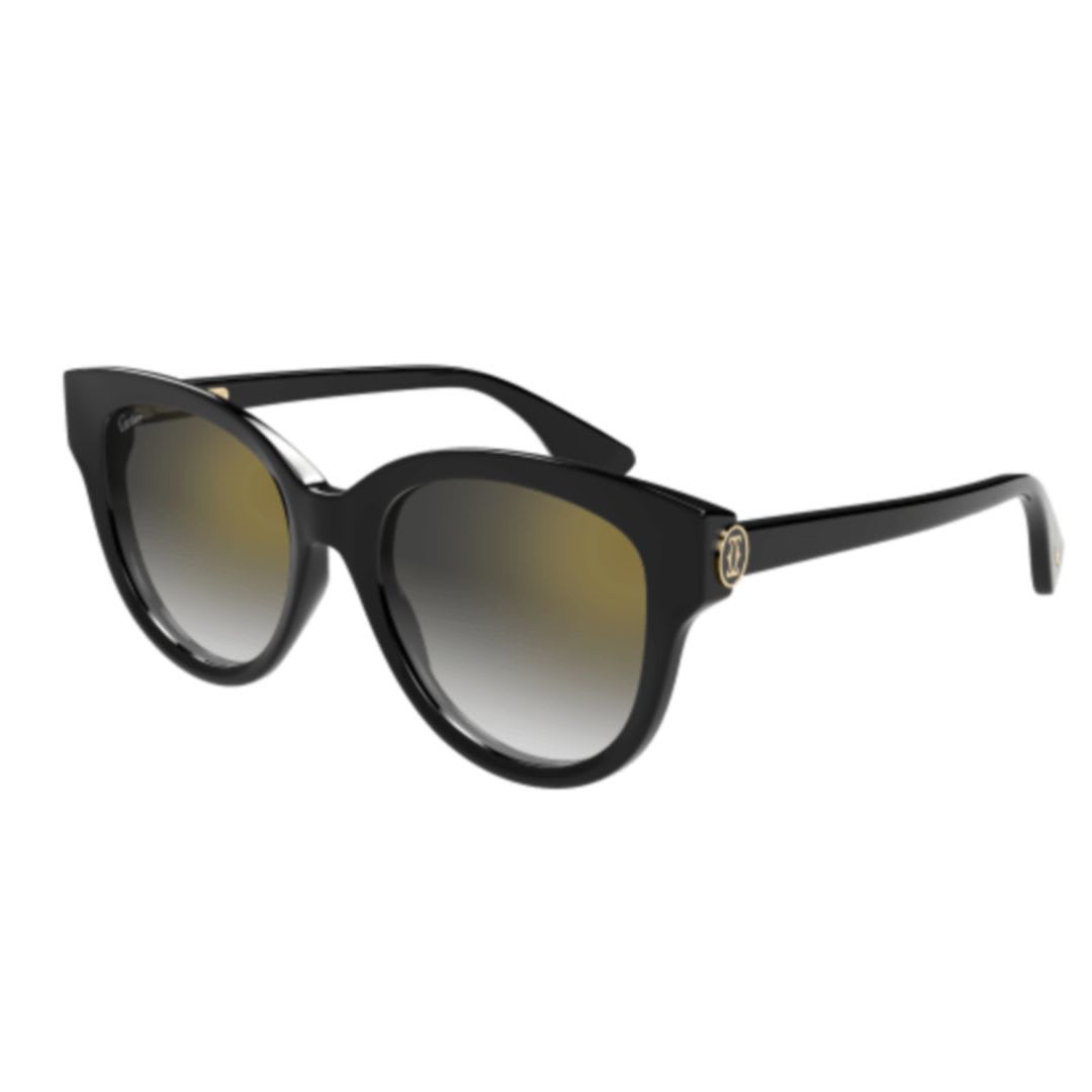 Cartier Eyewear Ct0506s-001 Black-black-grey