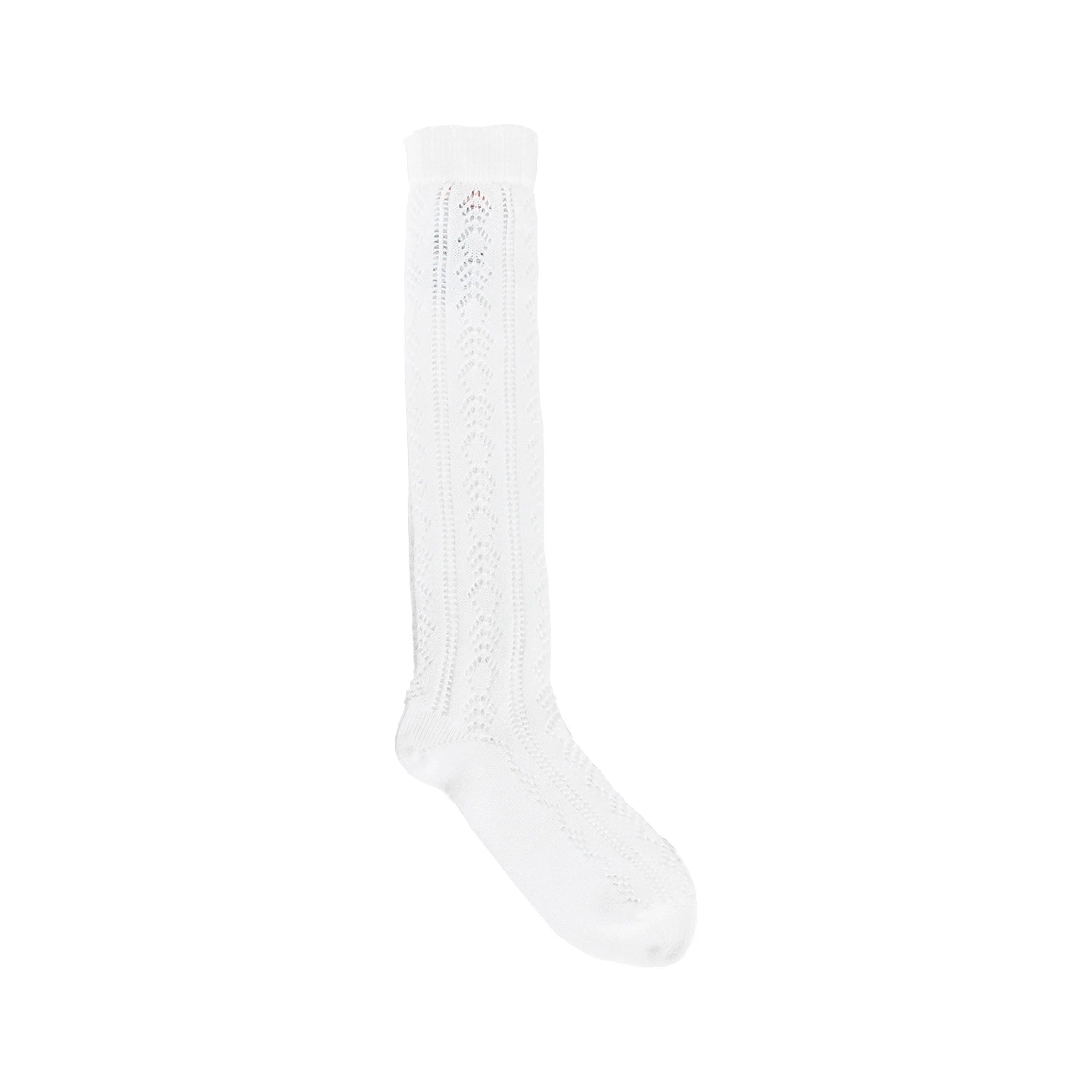 VLogo Cotton Openwork Socks