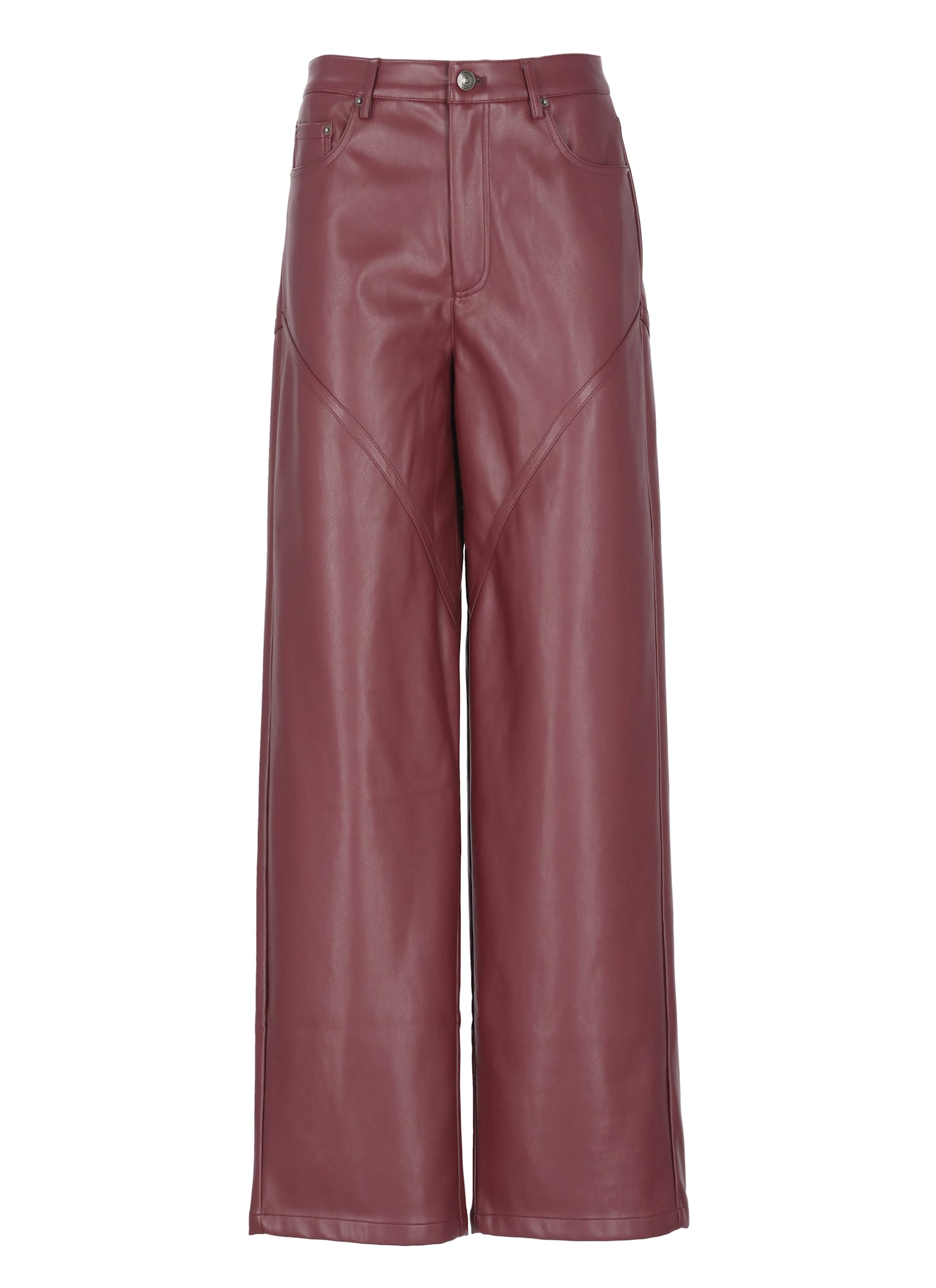 Rotate by Birger Christensen Synthetic Leather Pants