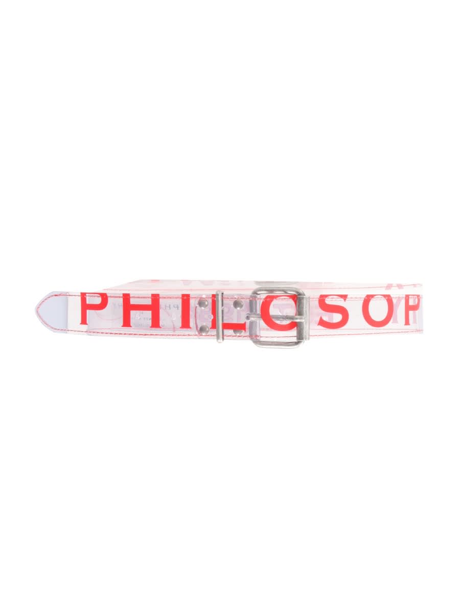 Philosophy di Lorenzo Serafini Belt With Logo