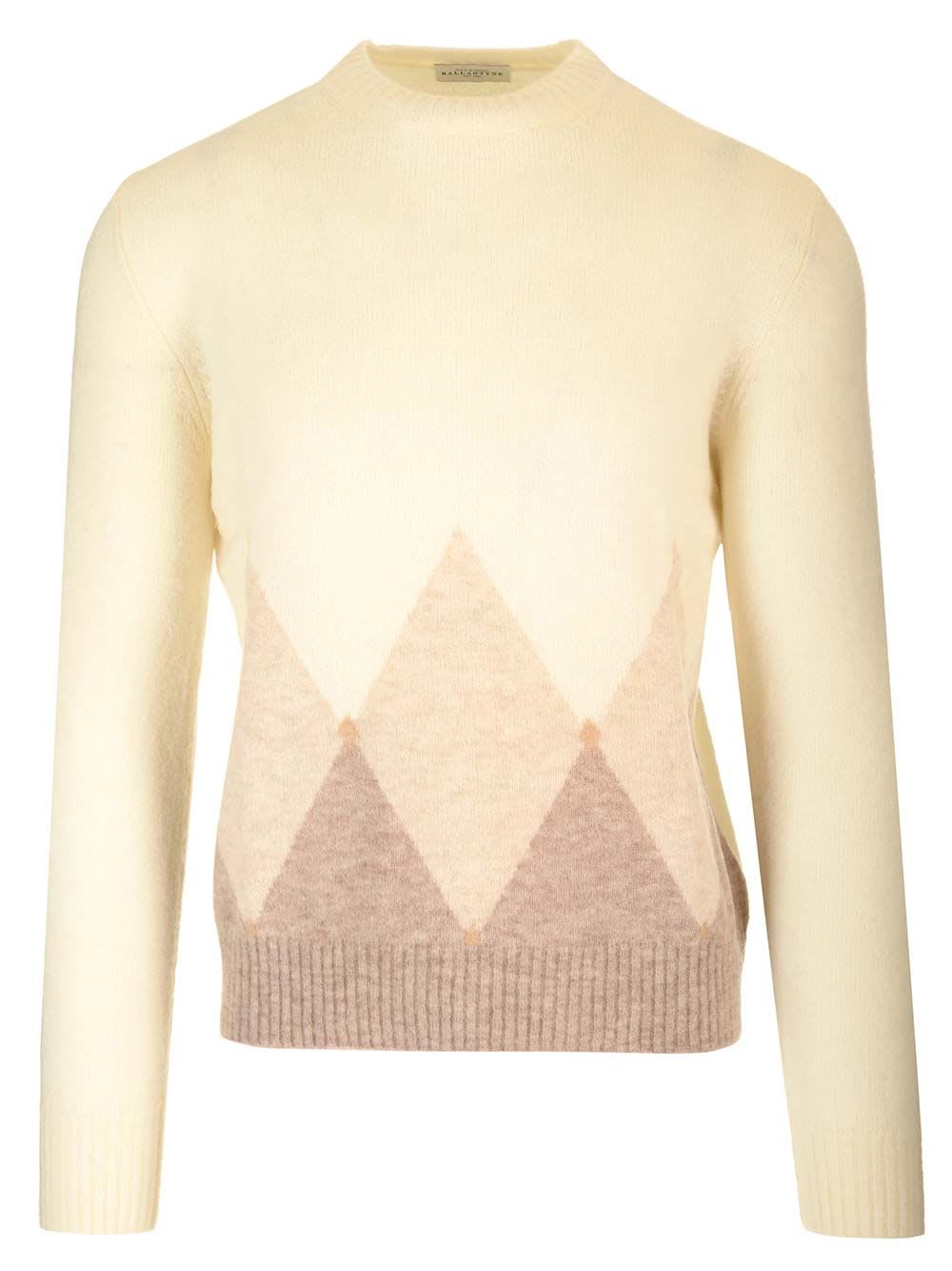 Ballantyne Cotton And Cashmere Sweater