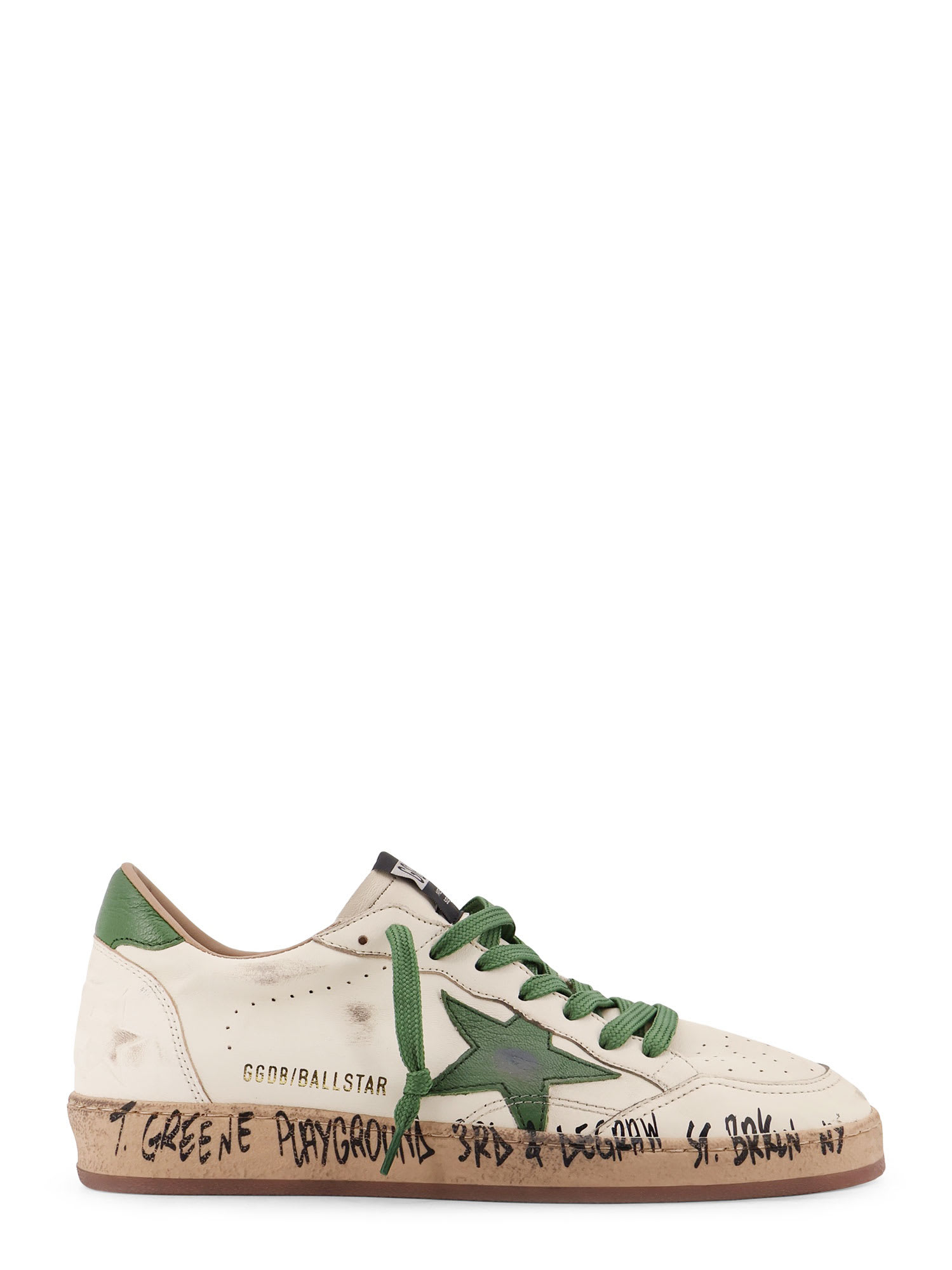 Golden Goose Ball Star Low-top Leather Sneakers