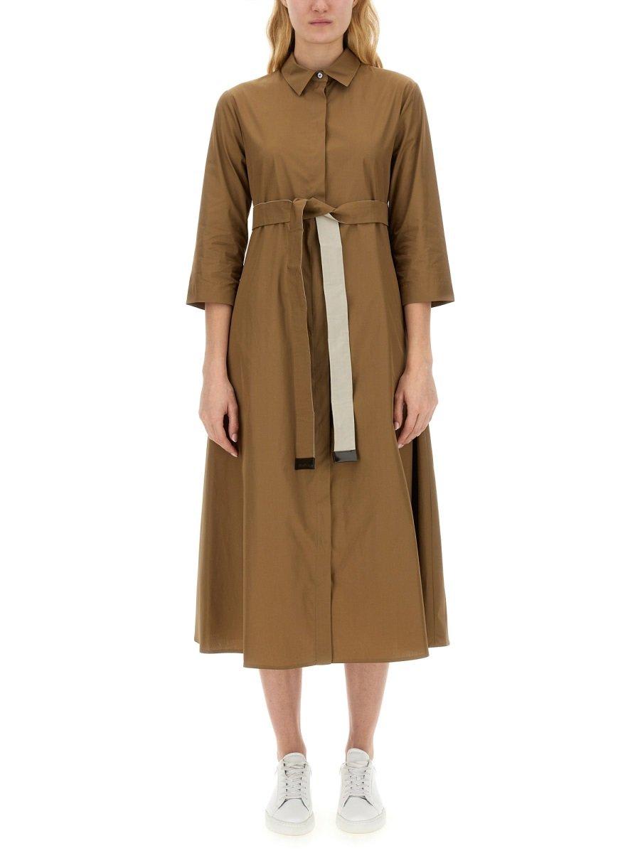 'S Max Mara Poplin Shirt Dress